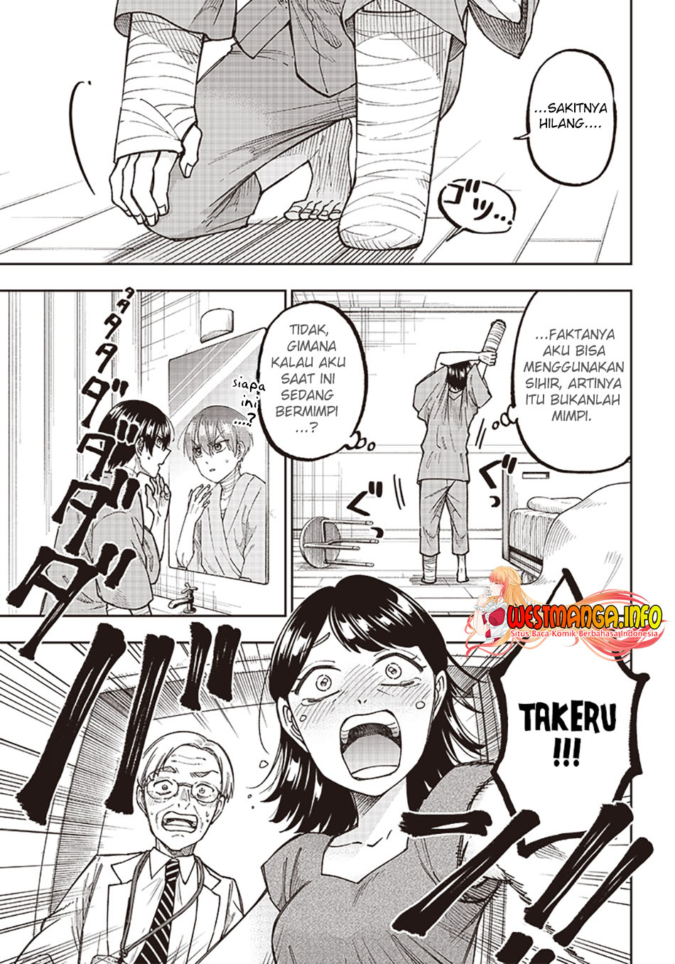Messiah: Isekai wo Sukutta Motoyuusha ga Mamono no Afureru Genjitsu Sekai wo Musou suru Chapter 1 - halaman 21