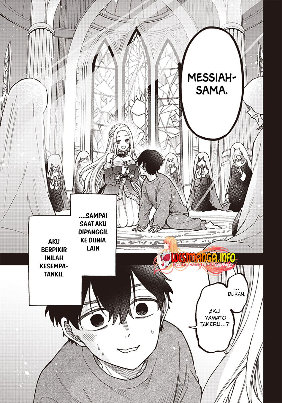 Messiah: Isekai wo Sukutta Motoyuusha ga Mamono no Afureru Genjitsu Sekai wo Musou suru Chapter 1 - halaman 8