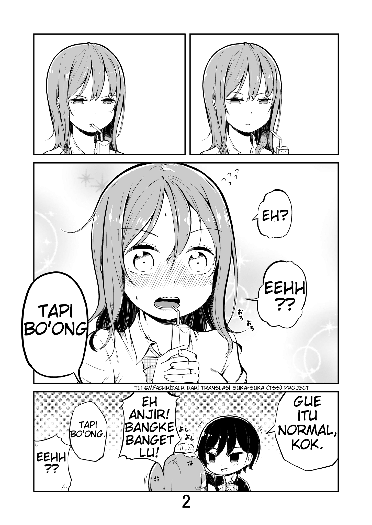 Messing With a Female Friend During Lunch Break Chapter 0 - halaman 2
