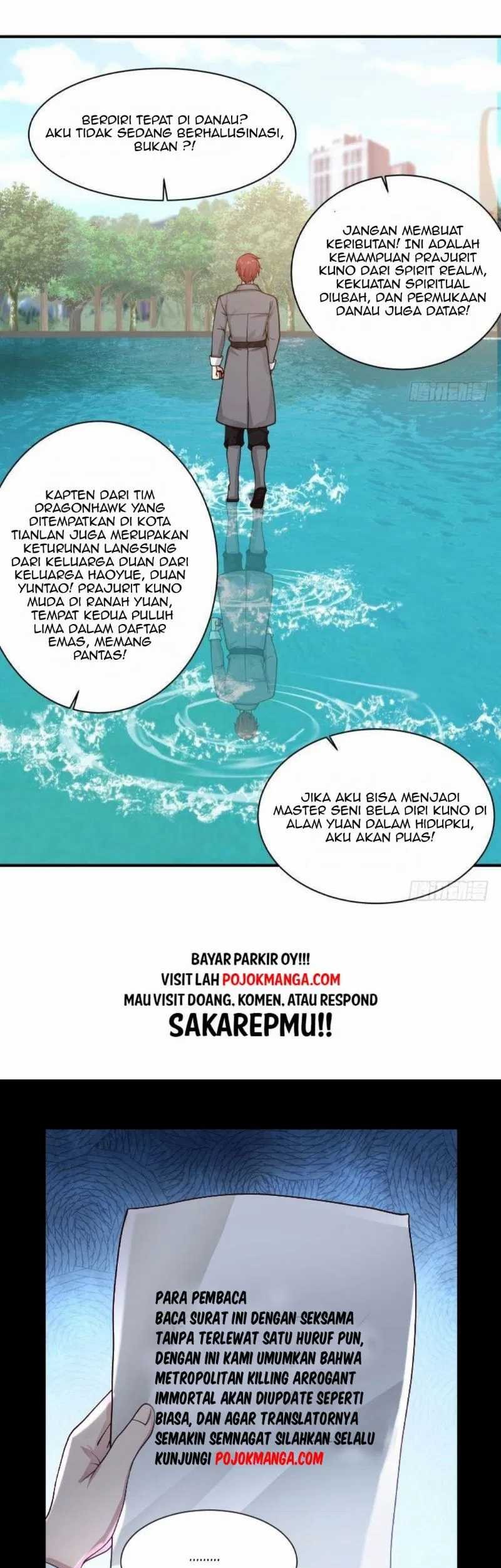 Metropolitan Killing Arrogant Immortal Chapter 35 - halaman 16