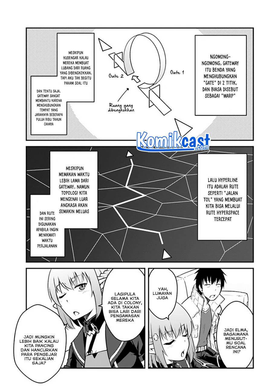 Mezametara Saikyou Soubi to Uchuusen-mochi datta no de Chapter 24.1 - halaman 2