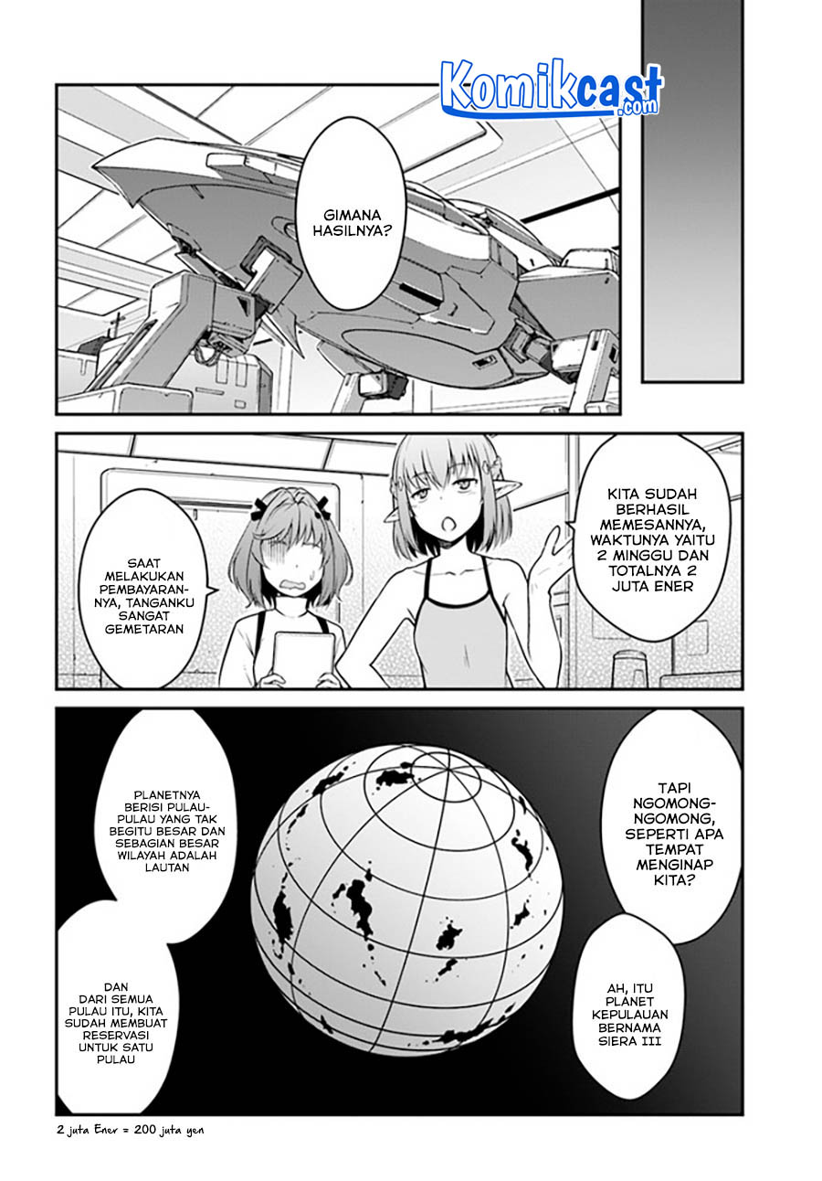 Mezametara Saikyou Soubi to Uchuusen-mochi datta no de Chapter 24.1 - halaman 5