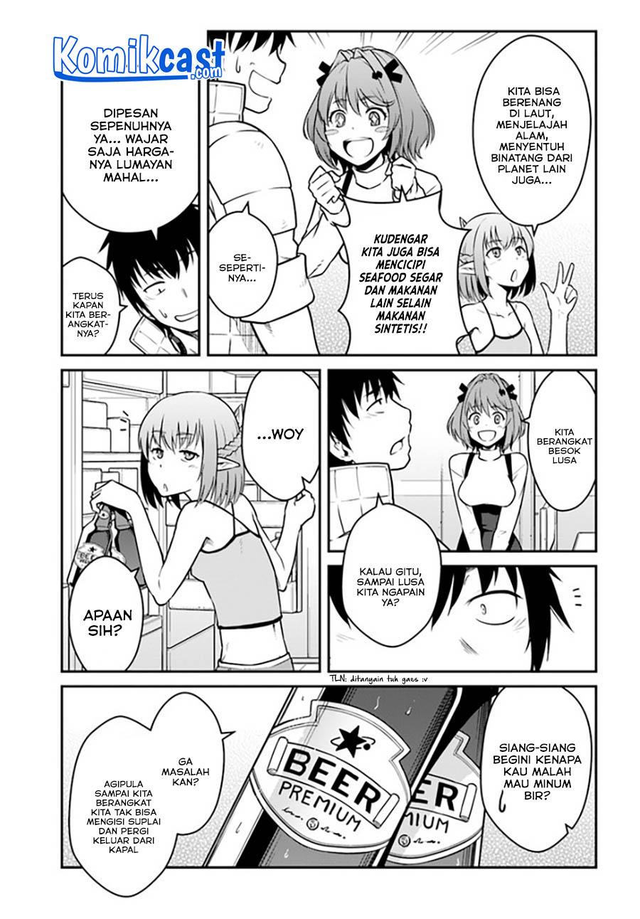 Mezametara Saikyou Soubi to Uchuusen-mochi datta no de Chapter 24.1 - halaman 6