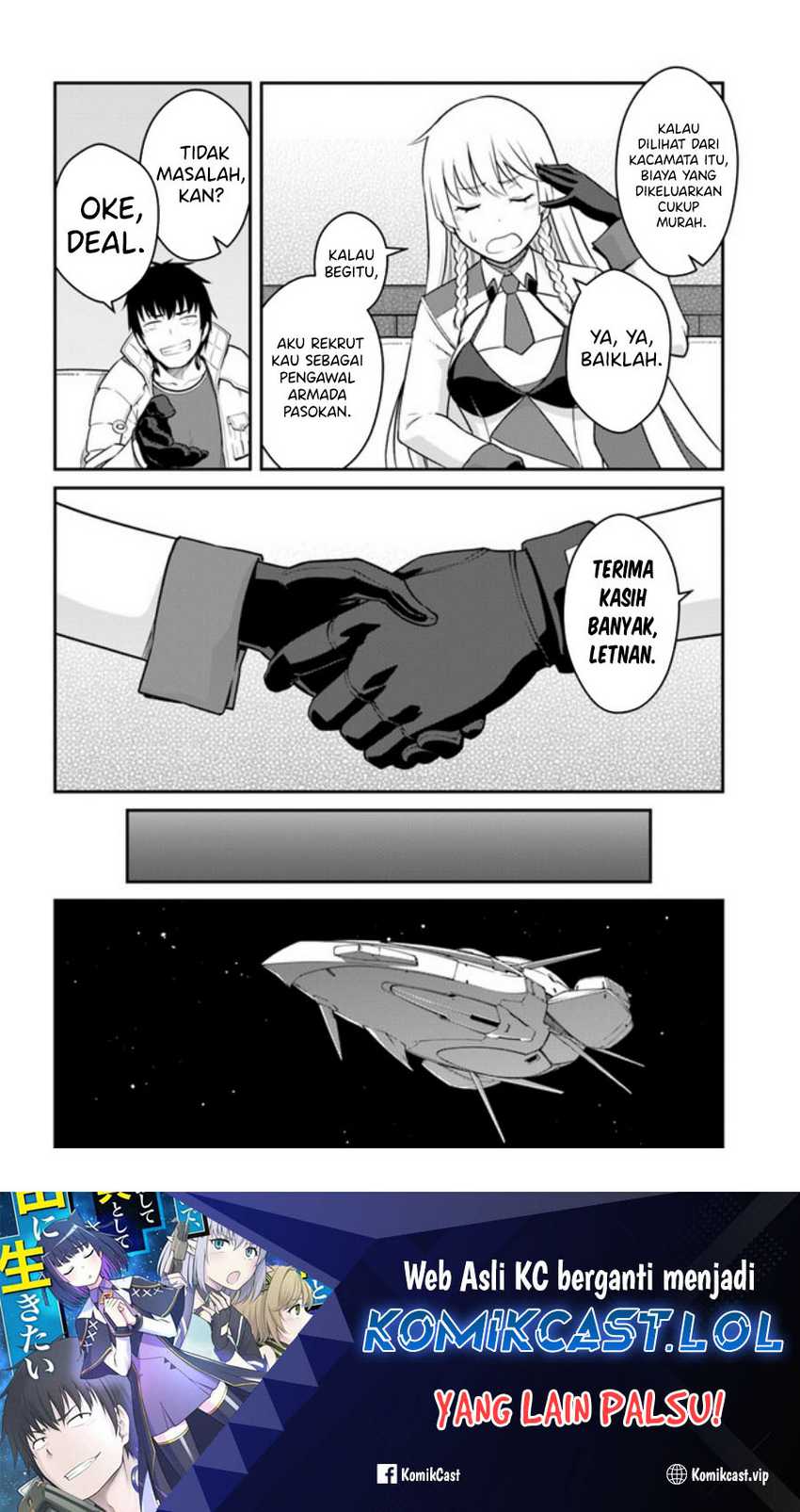 Mezametara Saikyou Soubi to Uchuusen-mochi datta no de Chapter 31.1 - halaman 21