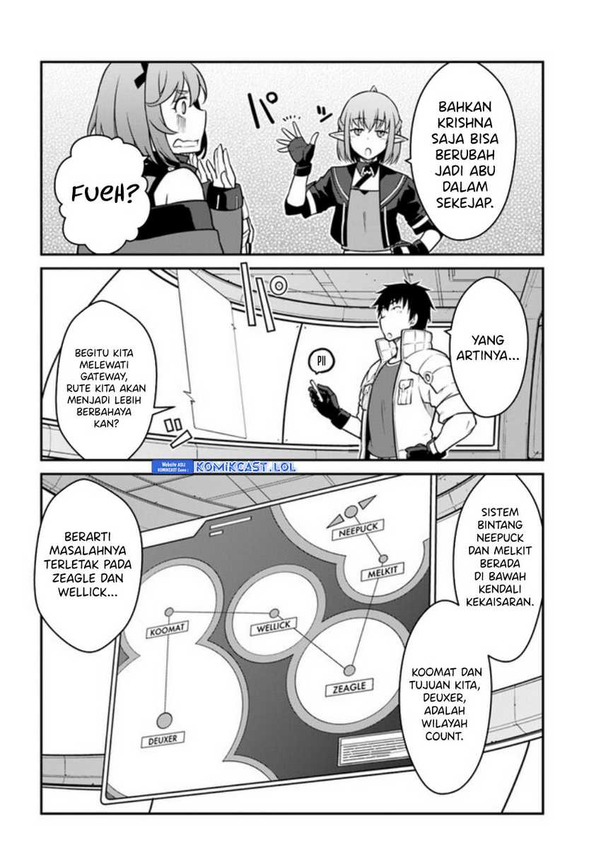 Mezametara Saikyou Soubi to Uchuusen-mochi datta no de Chapter 36.1 - halaman 3