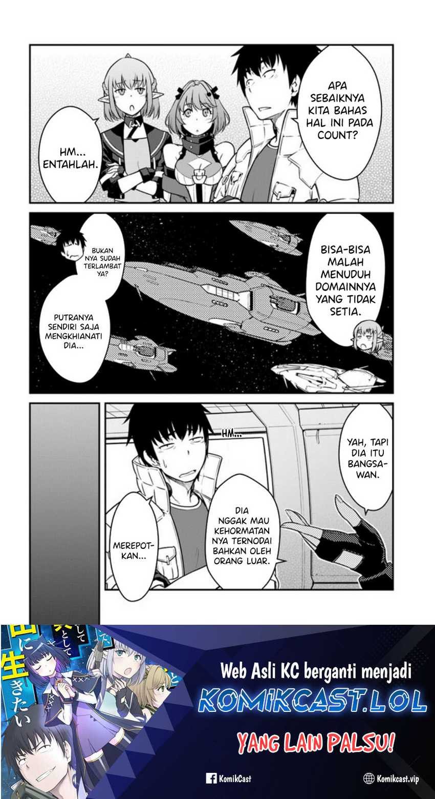 Mezametara Saikyou Soubi to Uchuusen-mochi datta no de Chapter 36.1 - halaman 7