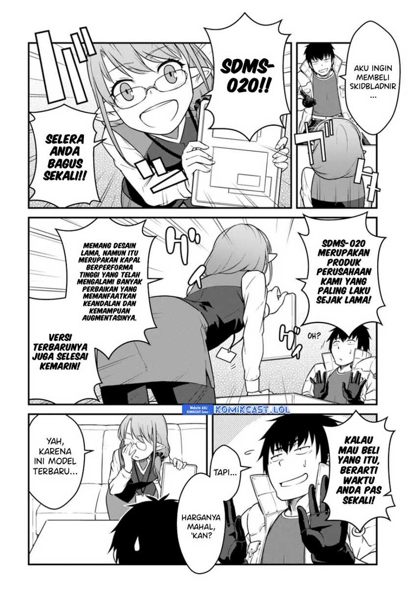 Mezametara Saikyou Soubi to Uchuusen-mochi datta no de Chapter 40.1 - halaman 4