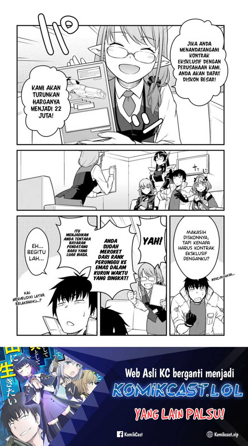 Mezametara Saikyou Soubi to Uchuusen-mochi datta no de Chapter 40.1 - halaman 8