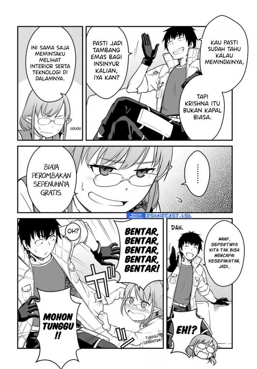 Mezametara Saikyou Soubi to Uchuusen-mochi datta no de Chapter 40.2 - halaman 4
