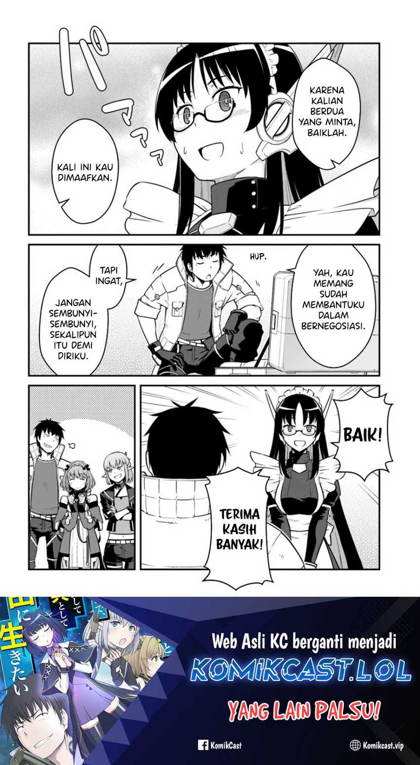 Mezametara Saikyou Soubi to Uchuusen-mochi datta no de Chapter 41.1 - halaman 8