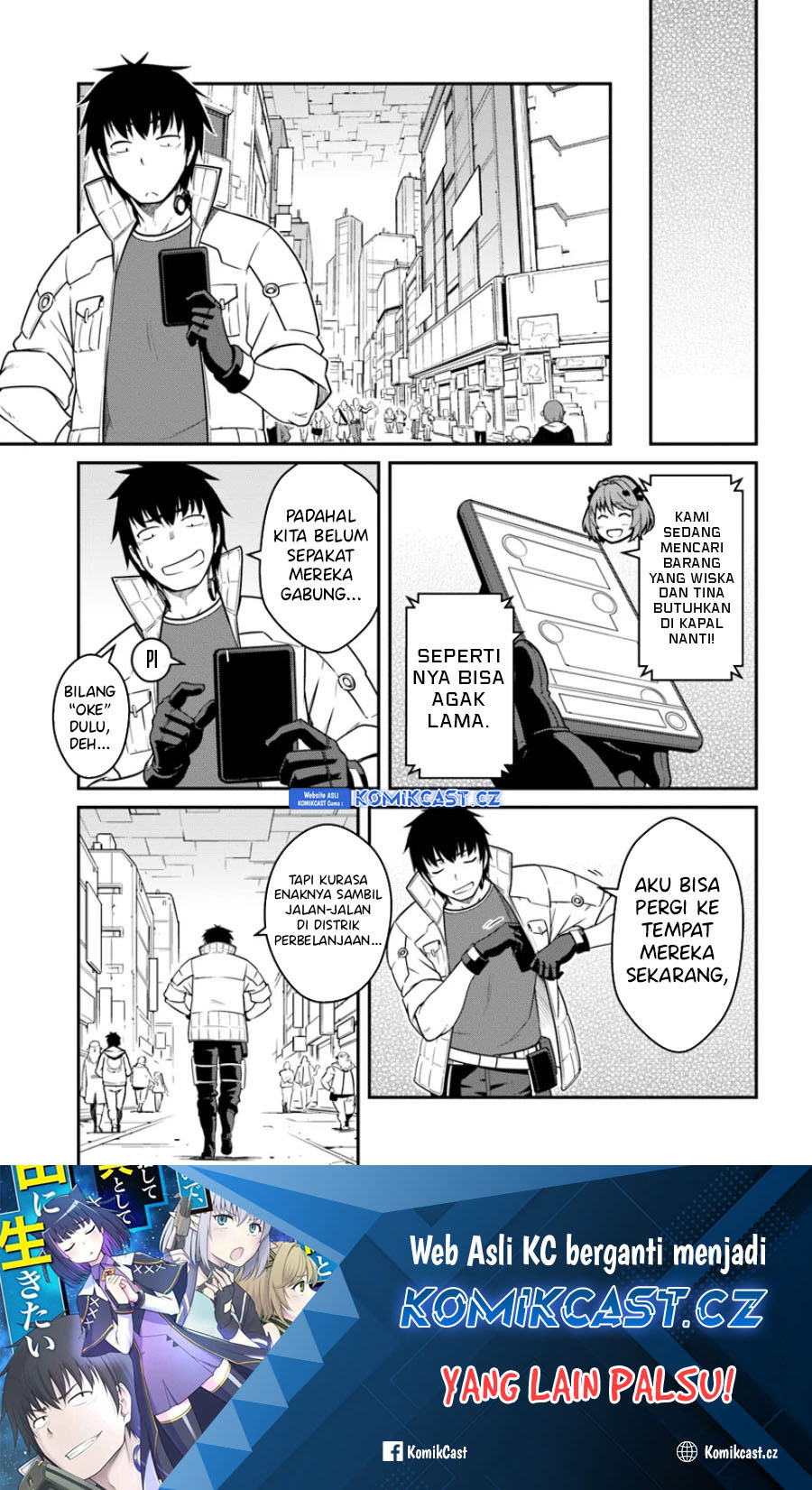 Mezametara Saikyou Soubi to Uchuusen-mochi datta no de Chapter 43.1 - halaman 8