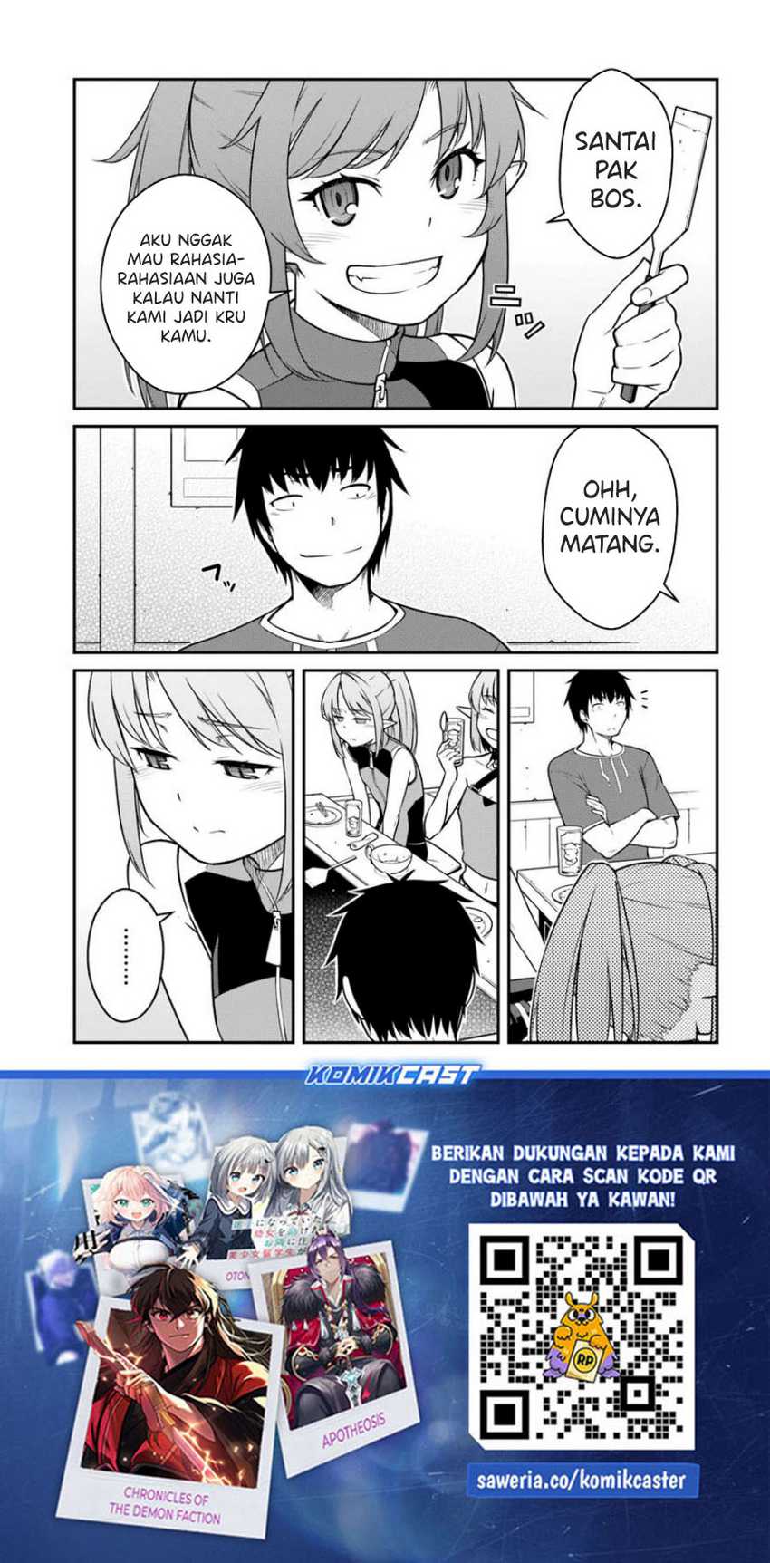 Mezametara Saikyou Soubi to Uchuusen-mochi datta no de Chapter 44.1 - halaman 14