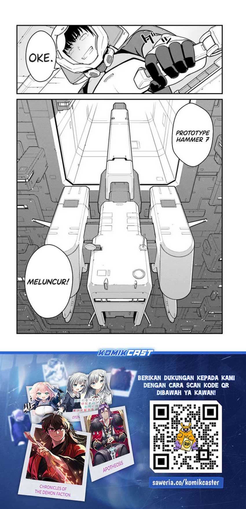 Mezametara Saikyou Soubi to Uchuusen-mochi datta no de Chapter 44.2 - halaman 16