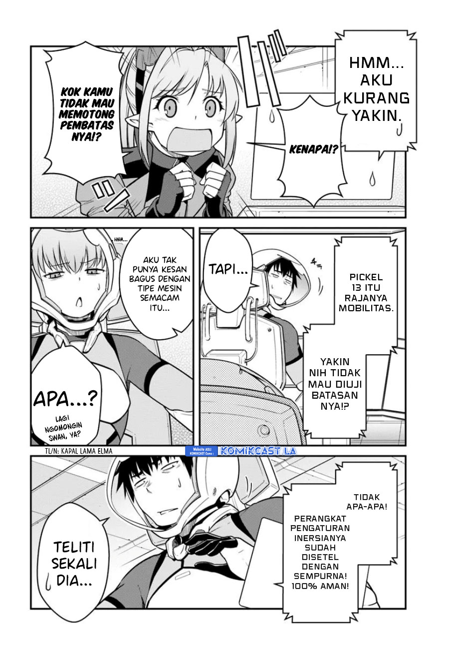 Mezametara Saikyou Soubi to Uchuusen-mochi datta no de Chapter 45.1 - halaman 8
