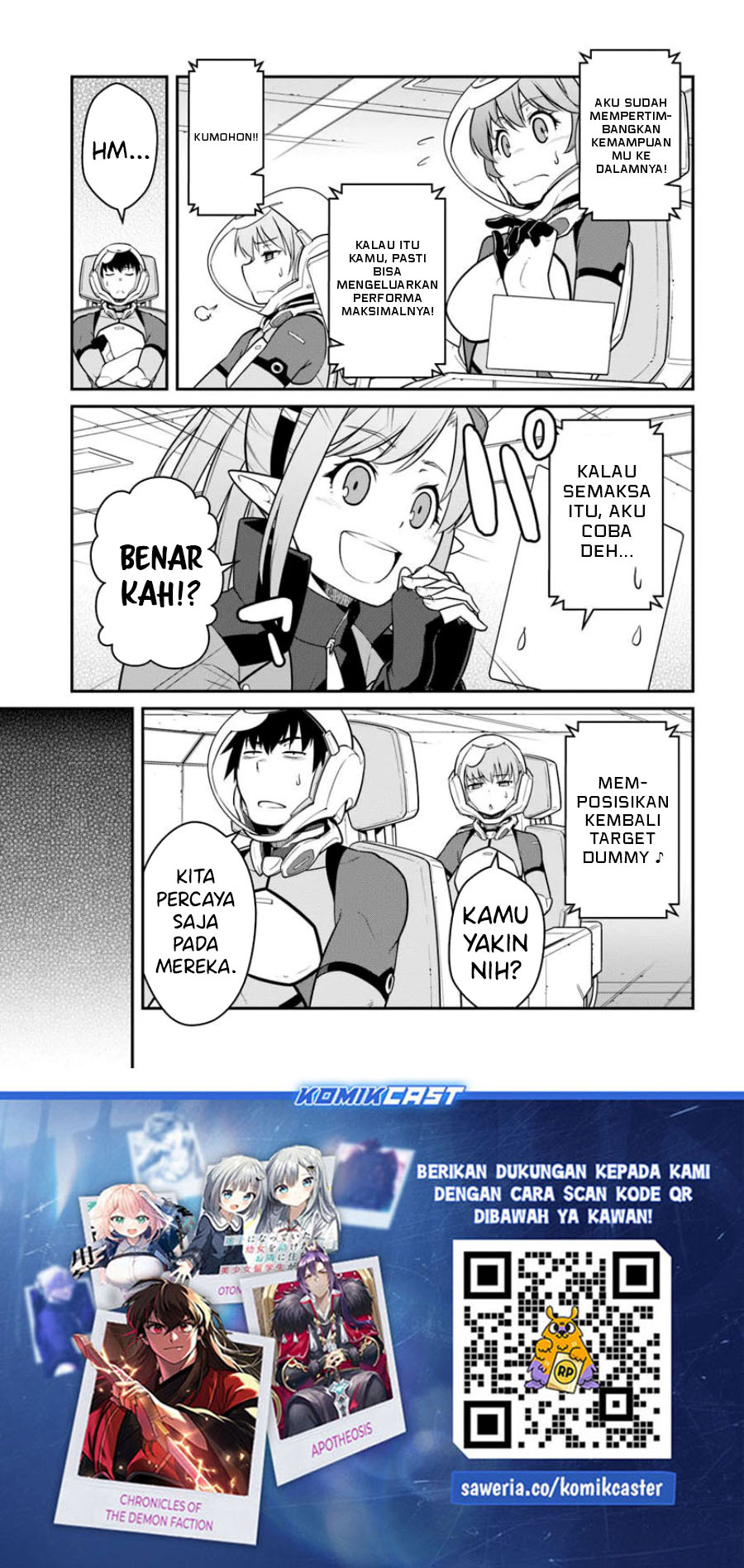 Mezametara Saikyou Soubi to Uchuusen-mochi datta no de Chapter 45.1 - halaman 9