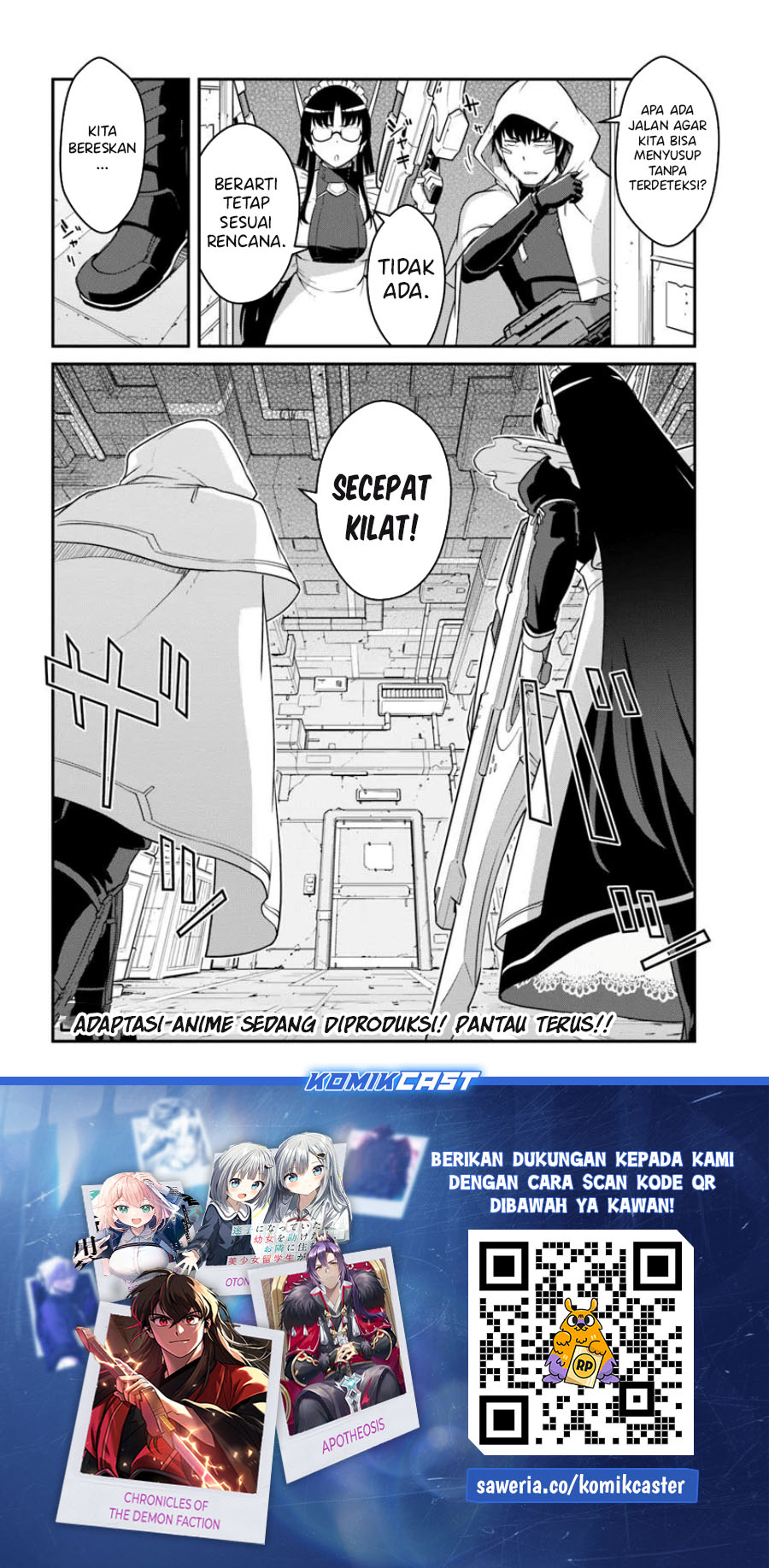 Mezametara Saikyou Soubi to Uchuusen-mochi datta no de Chapter 46.2 - halaman 17