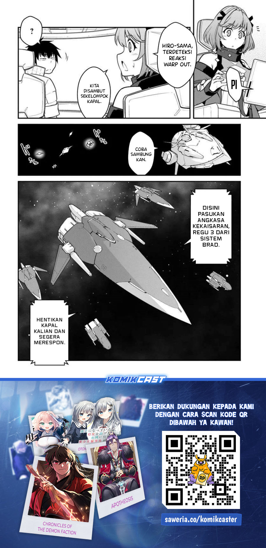 Mezametara Saikyou Soubi to Uchuusen-mochi datta no de Chapter 48.2 - halaman 20