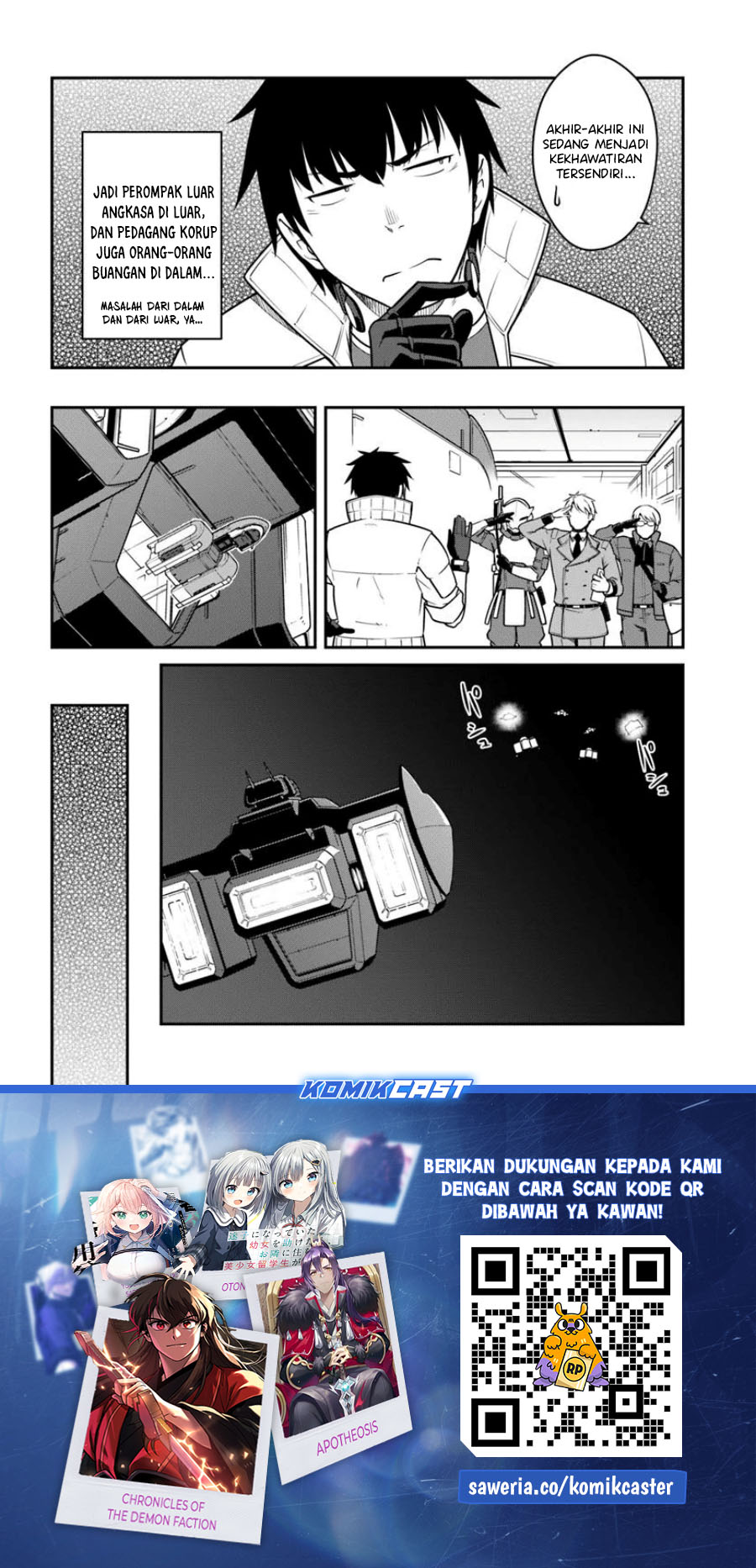 Mezametara Saikyou Soubi to Uchuusen-mochi datta no de Chapter 49.1 - halaman 7