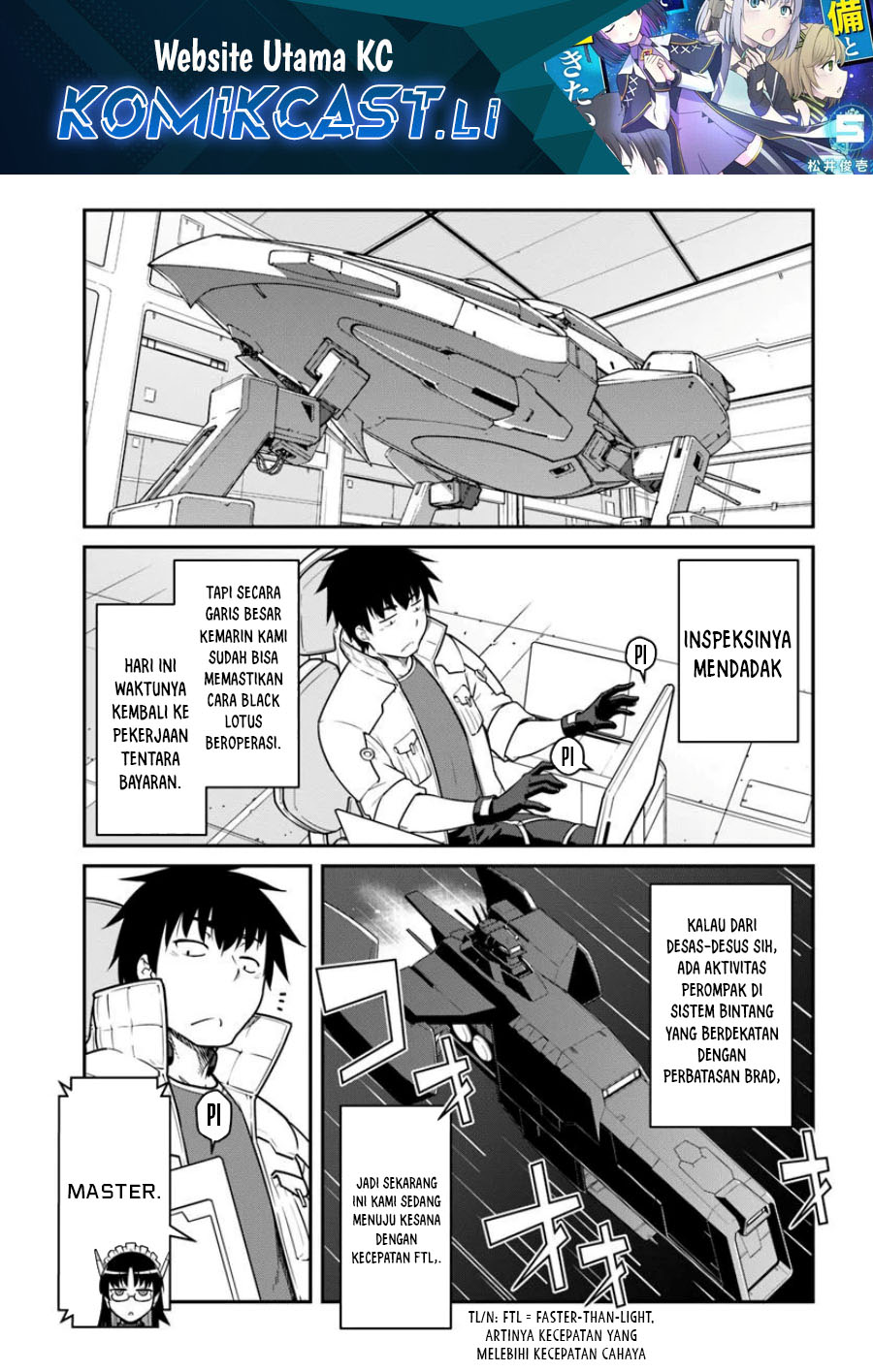 Mezametara Saikyou Soubi to Uchuusen-mochi datta no de Chapter 49.2 - halaman 2