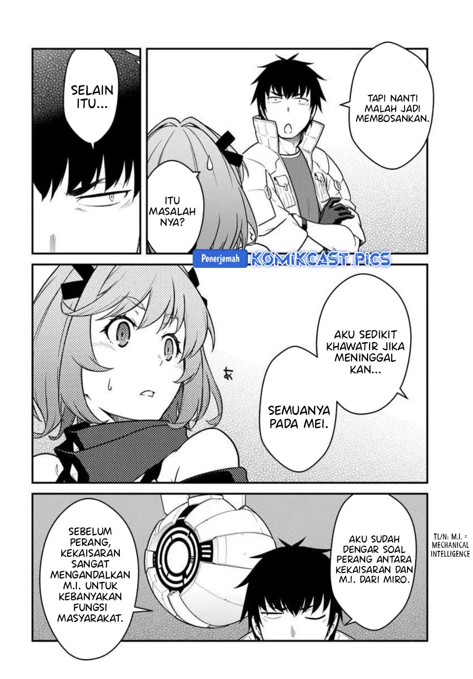 Mezametara Saikyou Soubi to Uchuusen-mochi datta no de Chapter 50.1 - halaman 1
