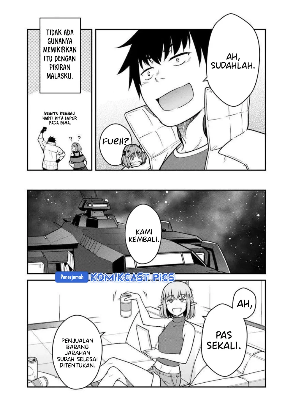 Mezametara Saikyou Soubi to Uchuusen-mochi datta no de Chapter 50.1 - halaman 4