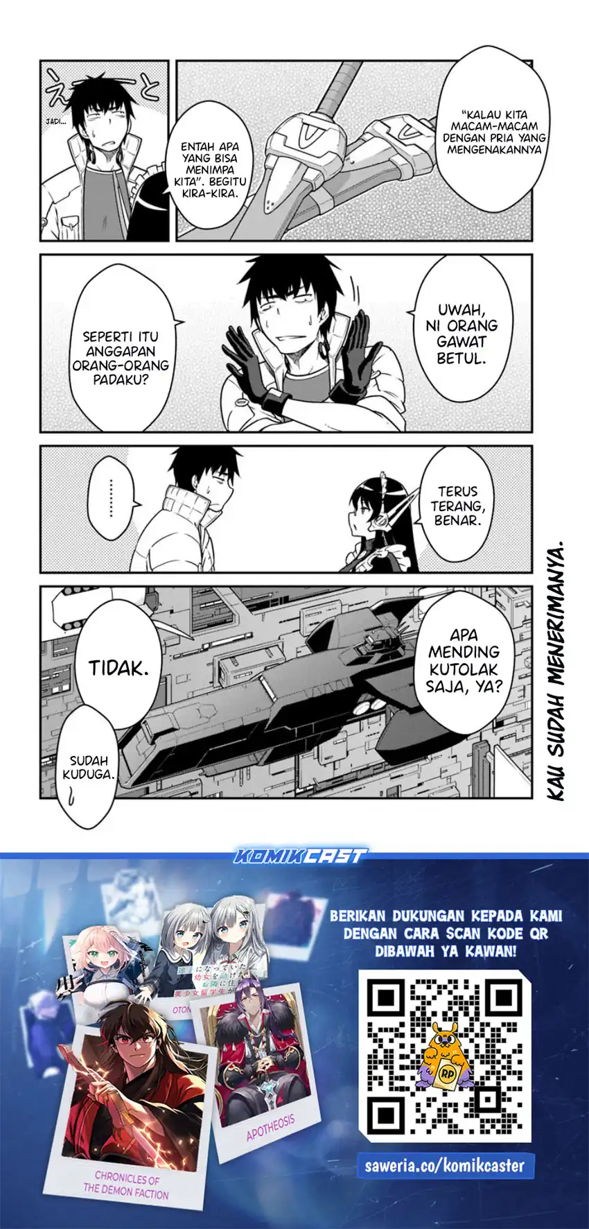 Mezametara Saikyou Soubi to Uchuusen-mochi datta no de Chapter 52.2 - halaman 13