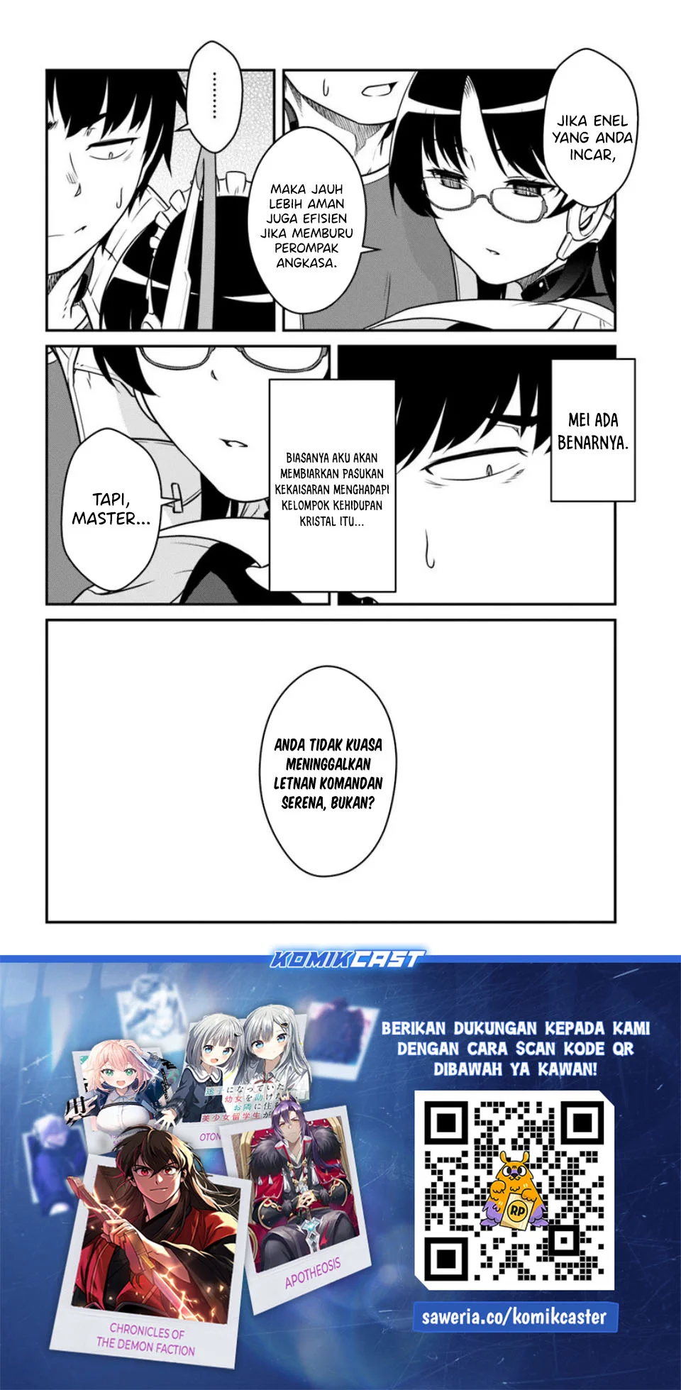 Mezametara Saikyou Soubi to Uchuusen-mochi datta no de Chapter 54.1 - halaman 17