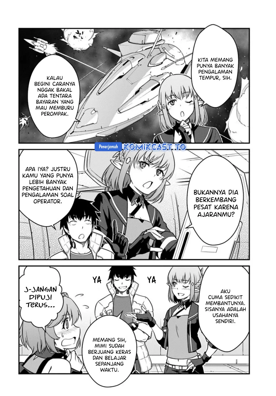 Mezametara Saikyou Soubi to Uchuusen-mochi datta no de Chapter 54.2 - halaman 9