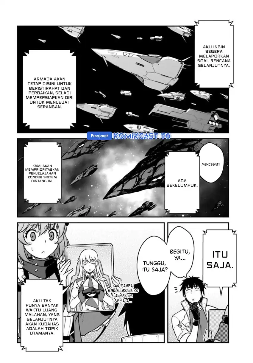 Mezametara Saikyou Soubi to Uchuusen-mochi datta no de Chapter 55.1 - halaman 13