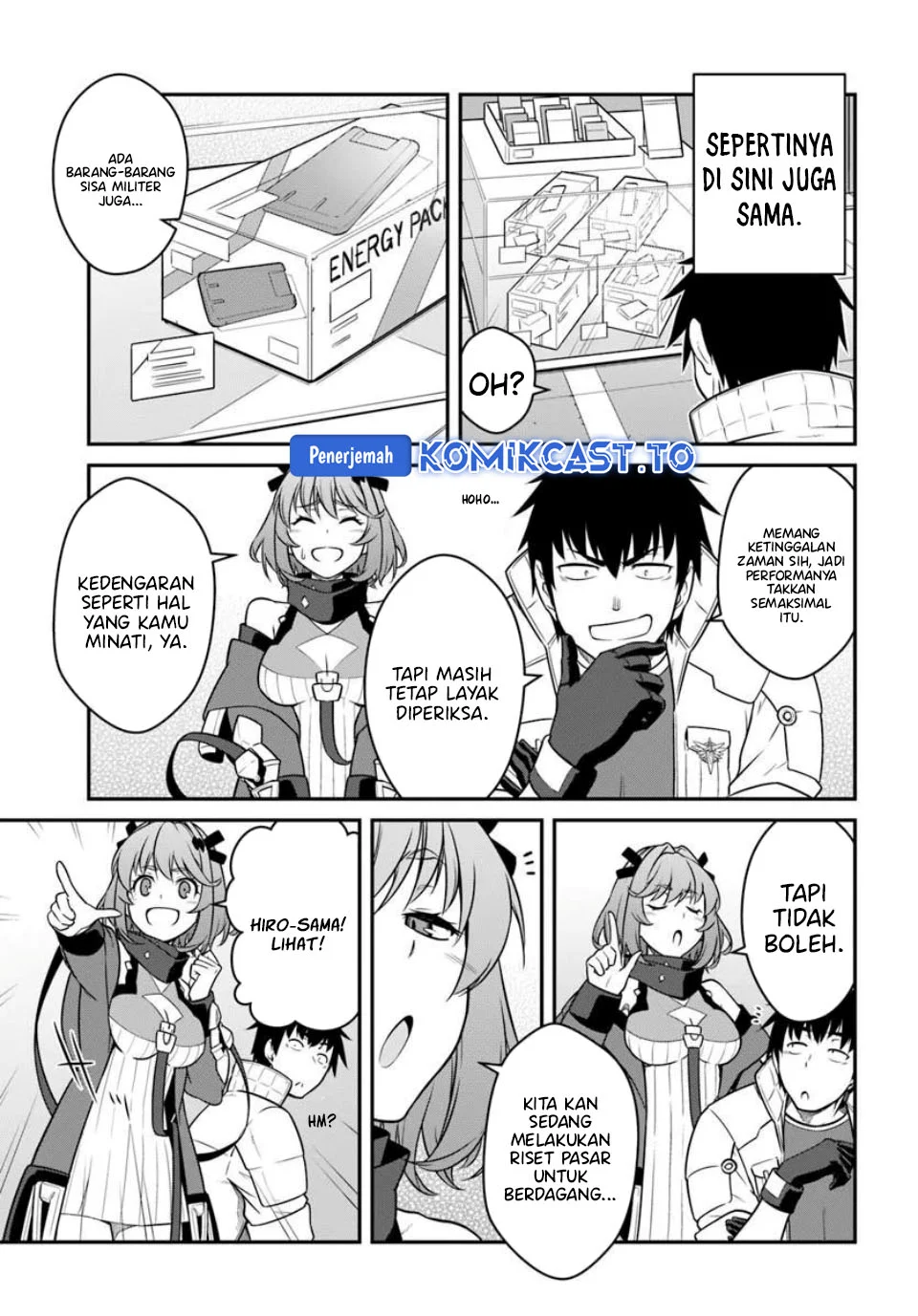 Mezametara Saikyou Soubi to Uchuusen-mochi datta no de Chapter 56.1 - halaman 10
