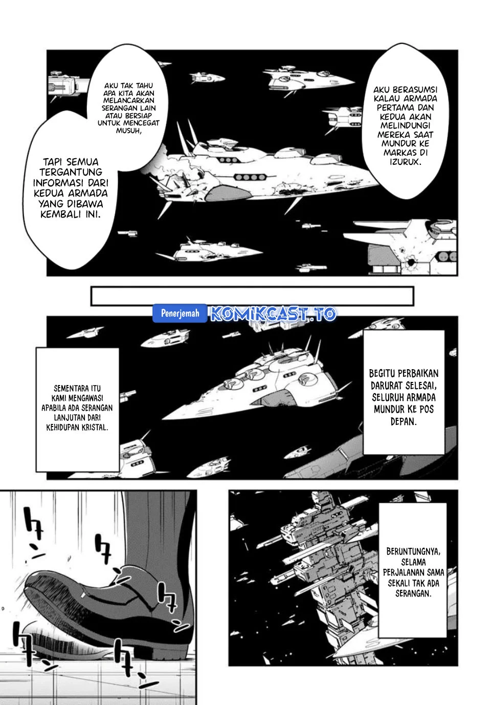 Mezametara Saikyou Soubi to Uchuusen-mochi datta no de Chapter 56.1 - halaman 4