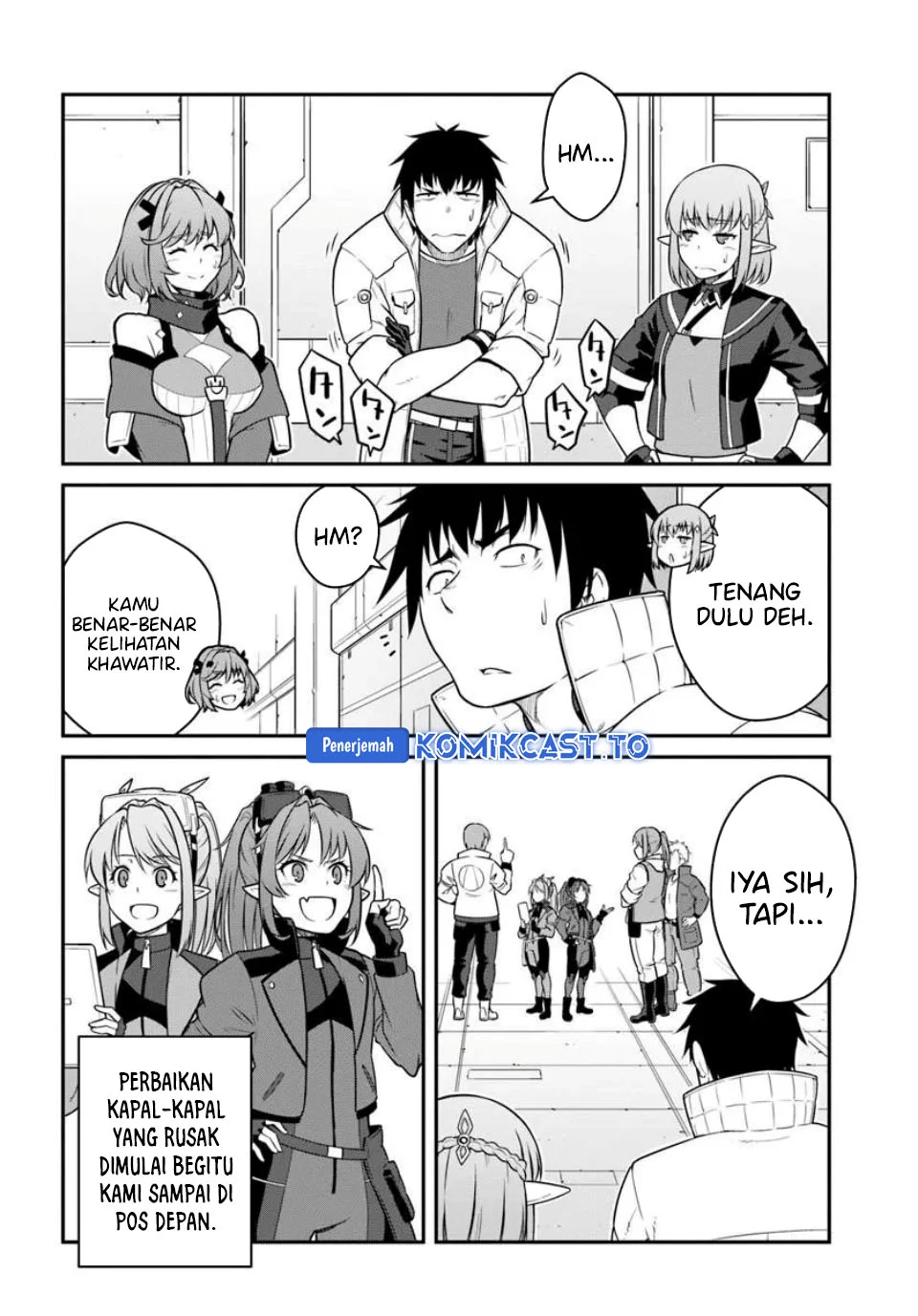 Mezametara Saikyou Soubi to Uchuusen-mochi datta no de Chapter 56.1 - halaman 5