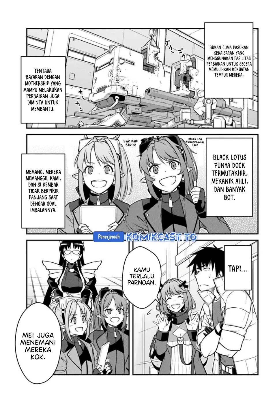 Mezametara Saikyou Soubi to Uchuusen-mochi datta no de Chapter 56.1 - halaman 6