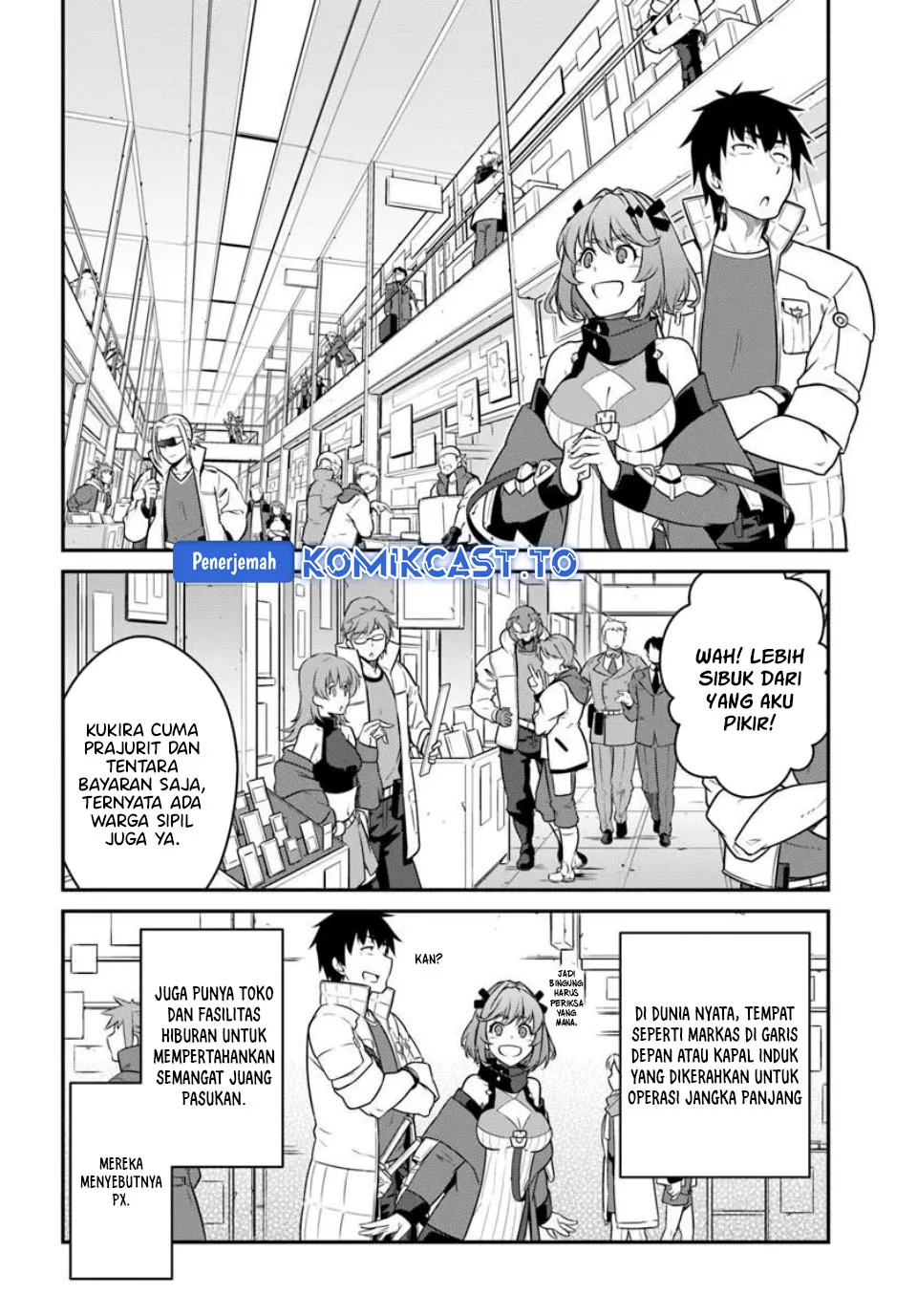 Mezametara Saikyou Soubi to Uchuusen-mochi datta no de Chapter 56.1 - halaman 9