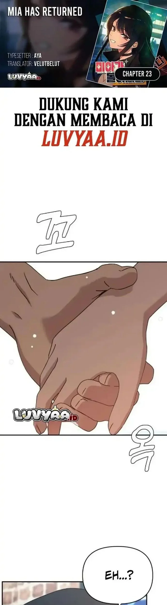 Mia Has Returned Chapter 23 - halaman 1