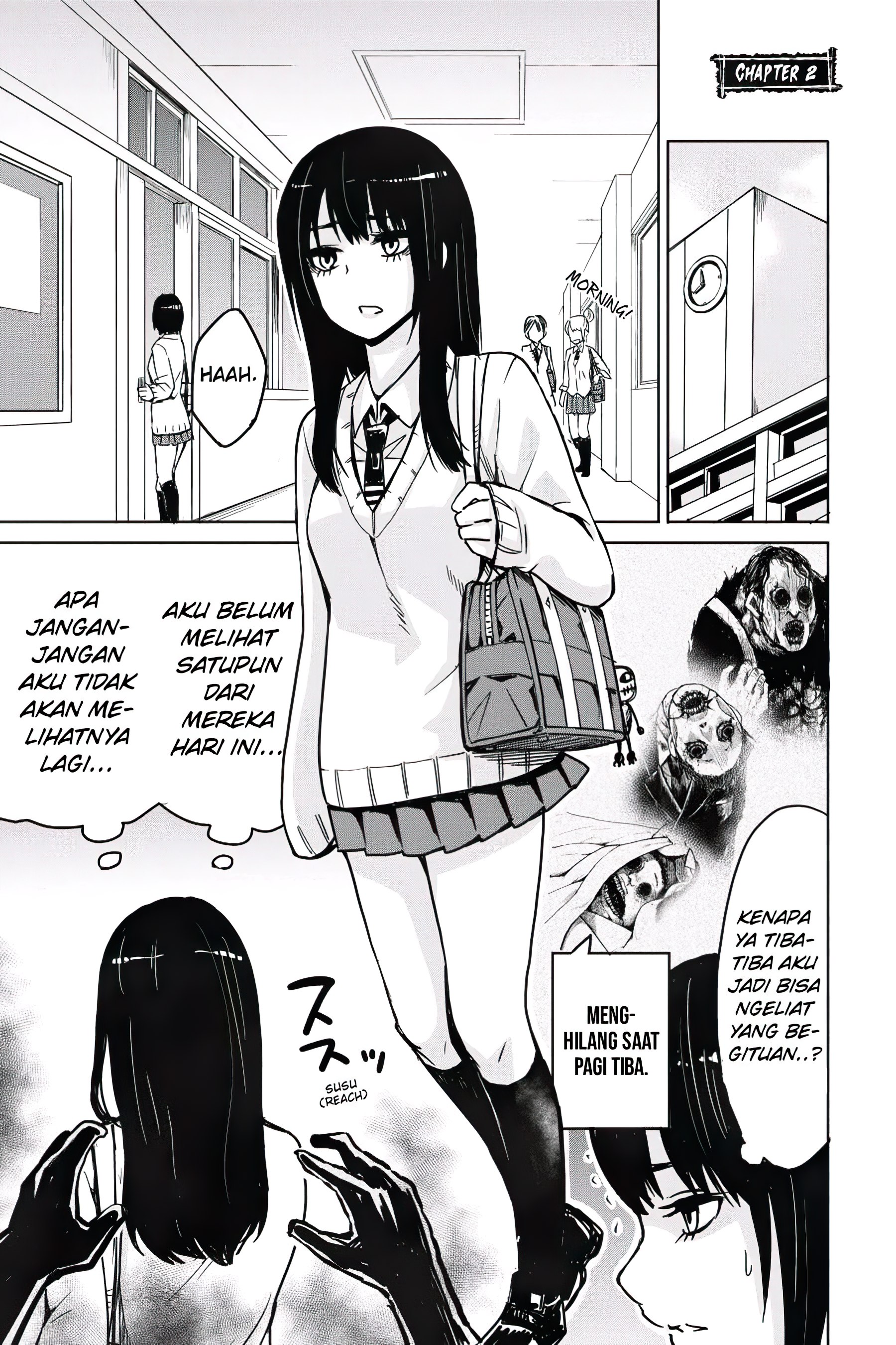 Mieruko-chan Chapter 2 - halaman 2