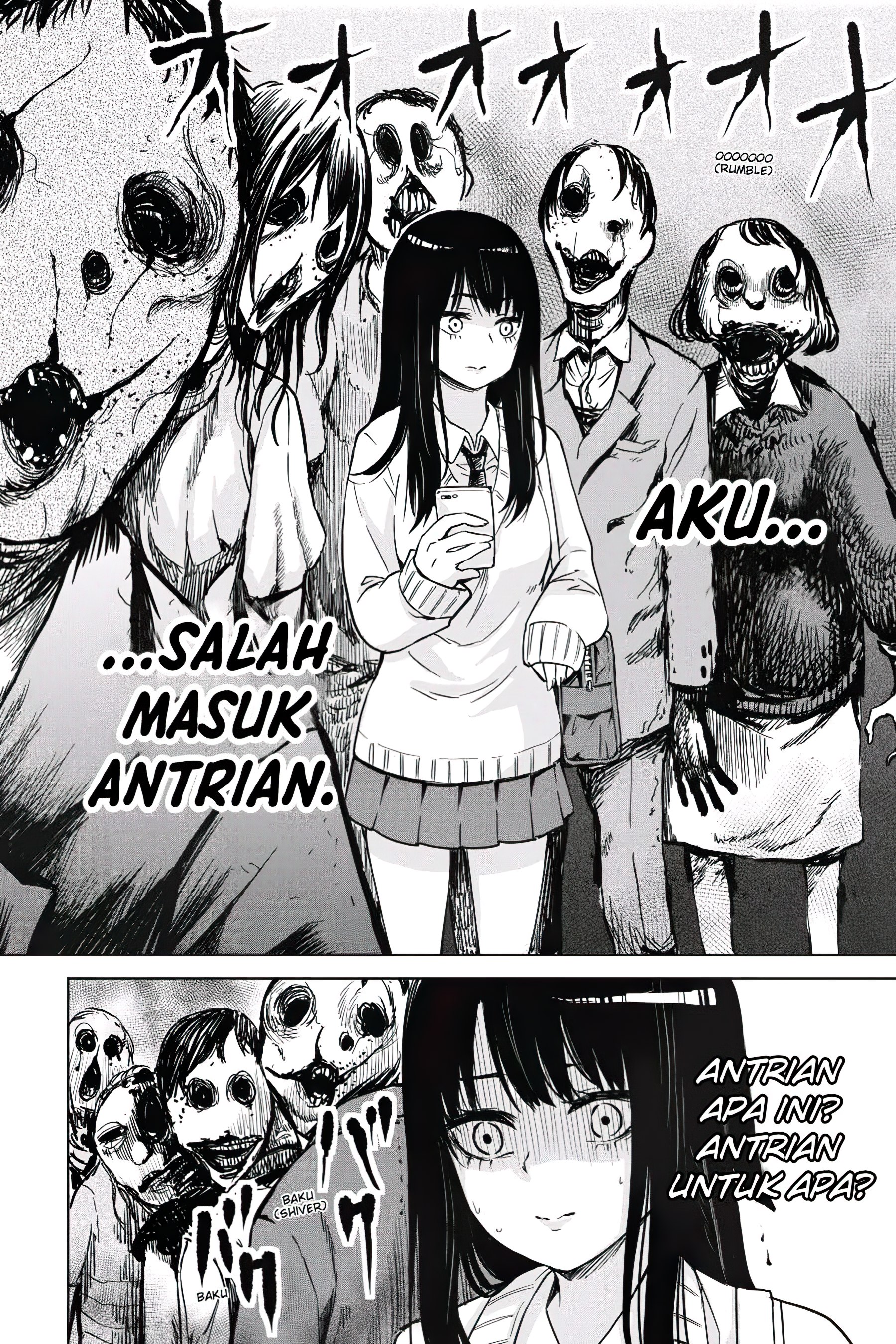 Mieruko-chan Chapter 4 - halaman 4