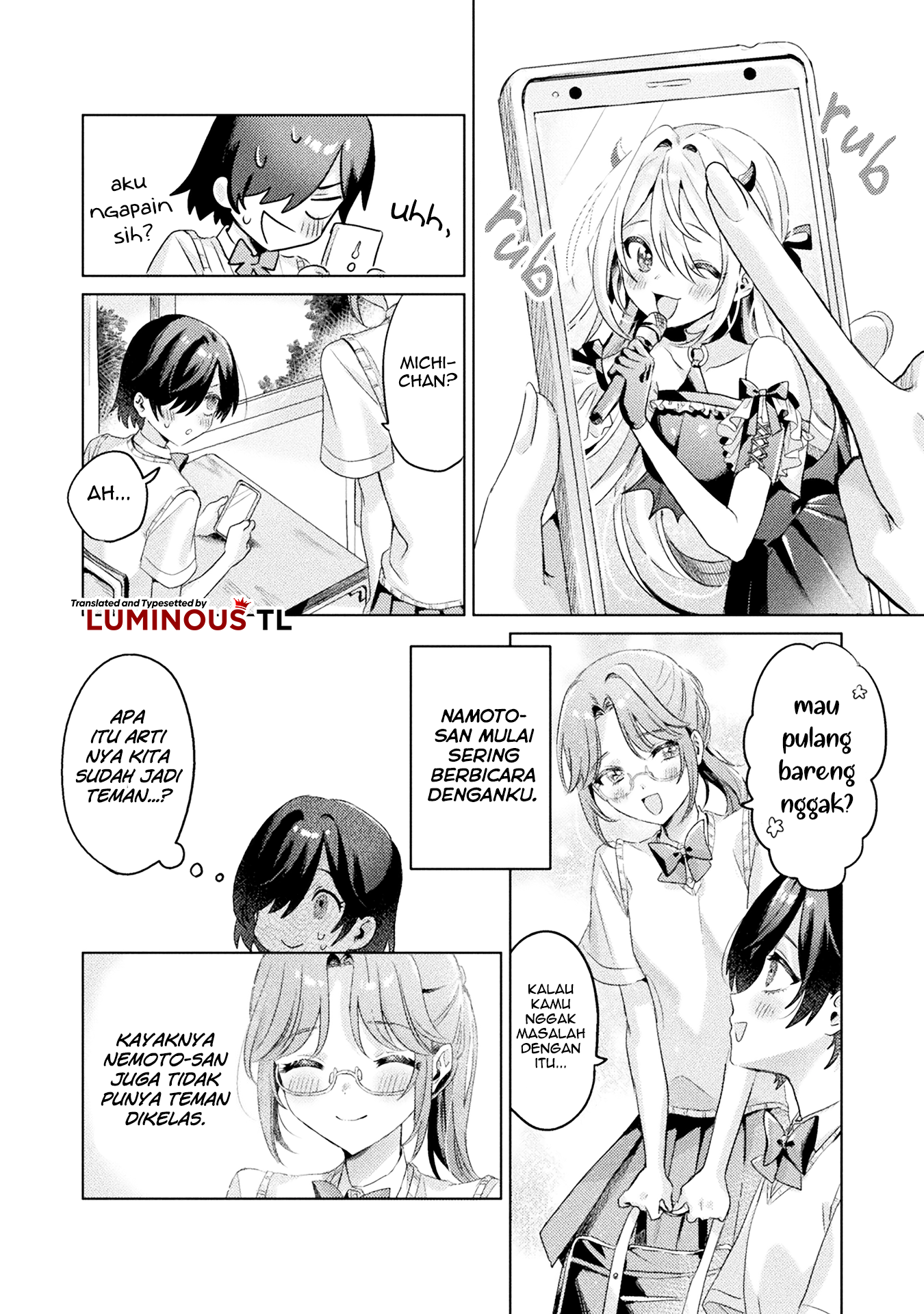 Mietemasu yo! Aizawa-san Chapter 3 - halaman 22