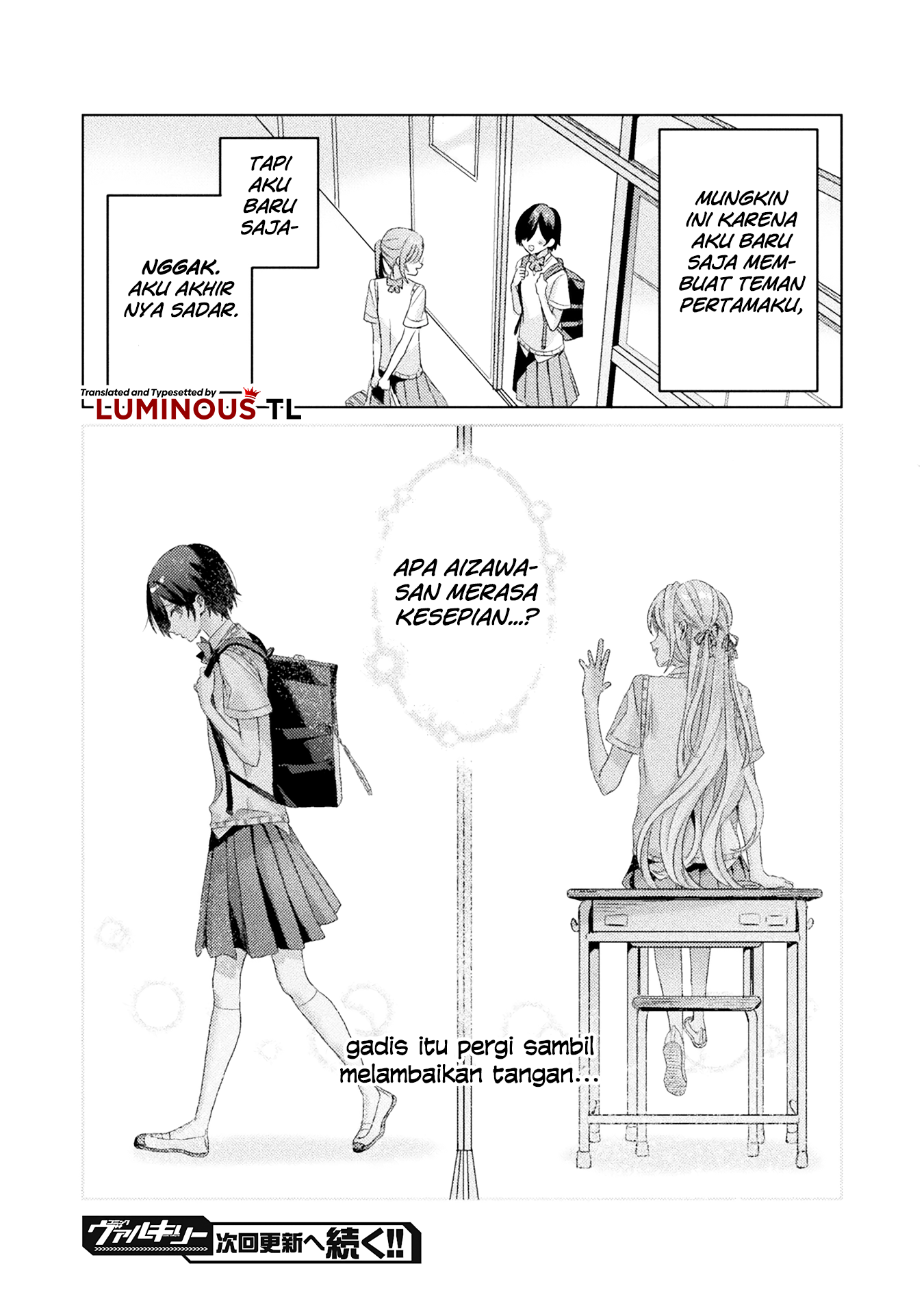 Mietemasu yo! Aizawa-san Chapter 3 - halaman 26