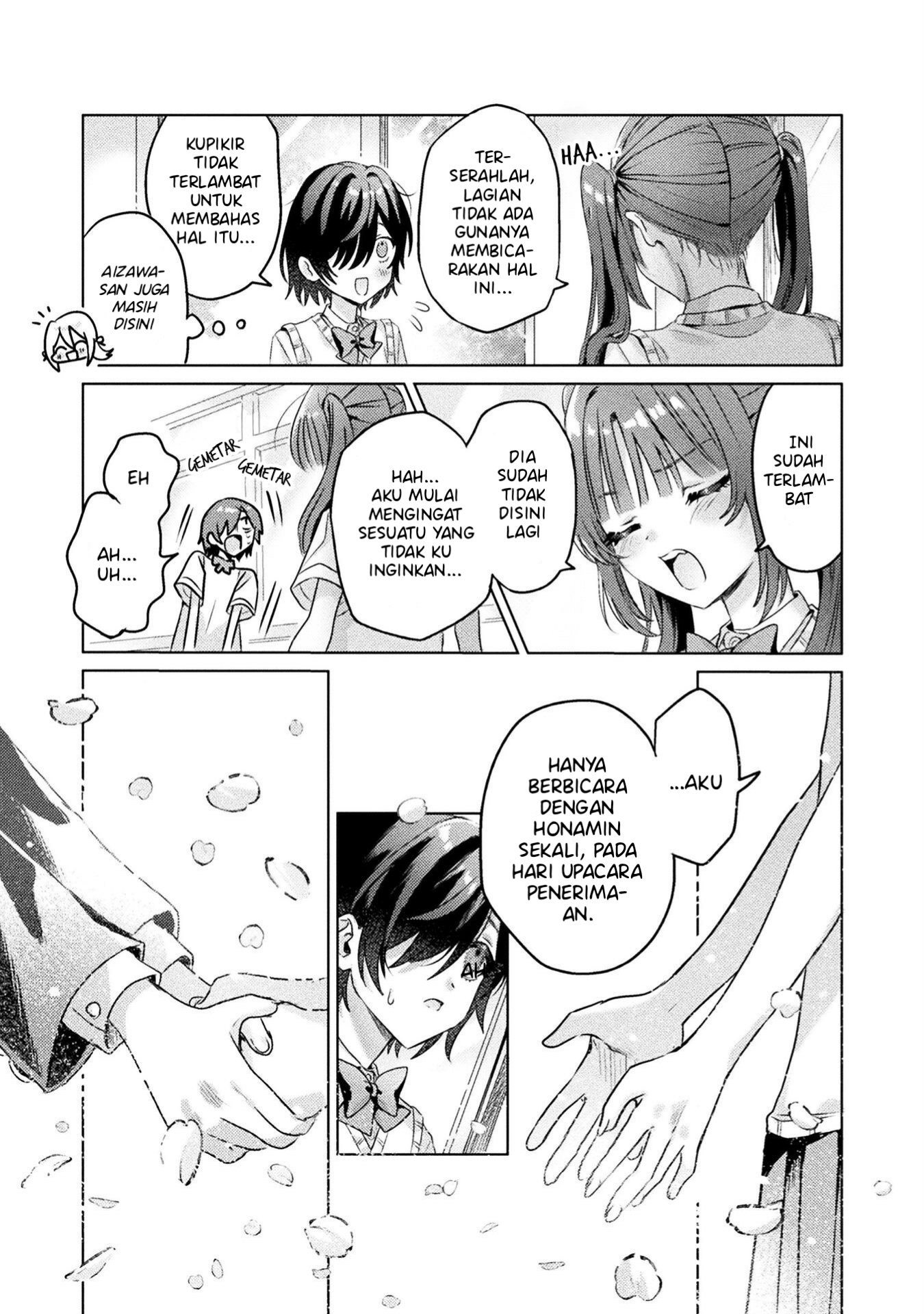 Mietemasu yo! Aizawa-san Chapter 4 - halaman 18