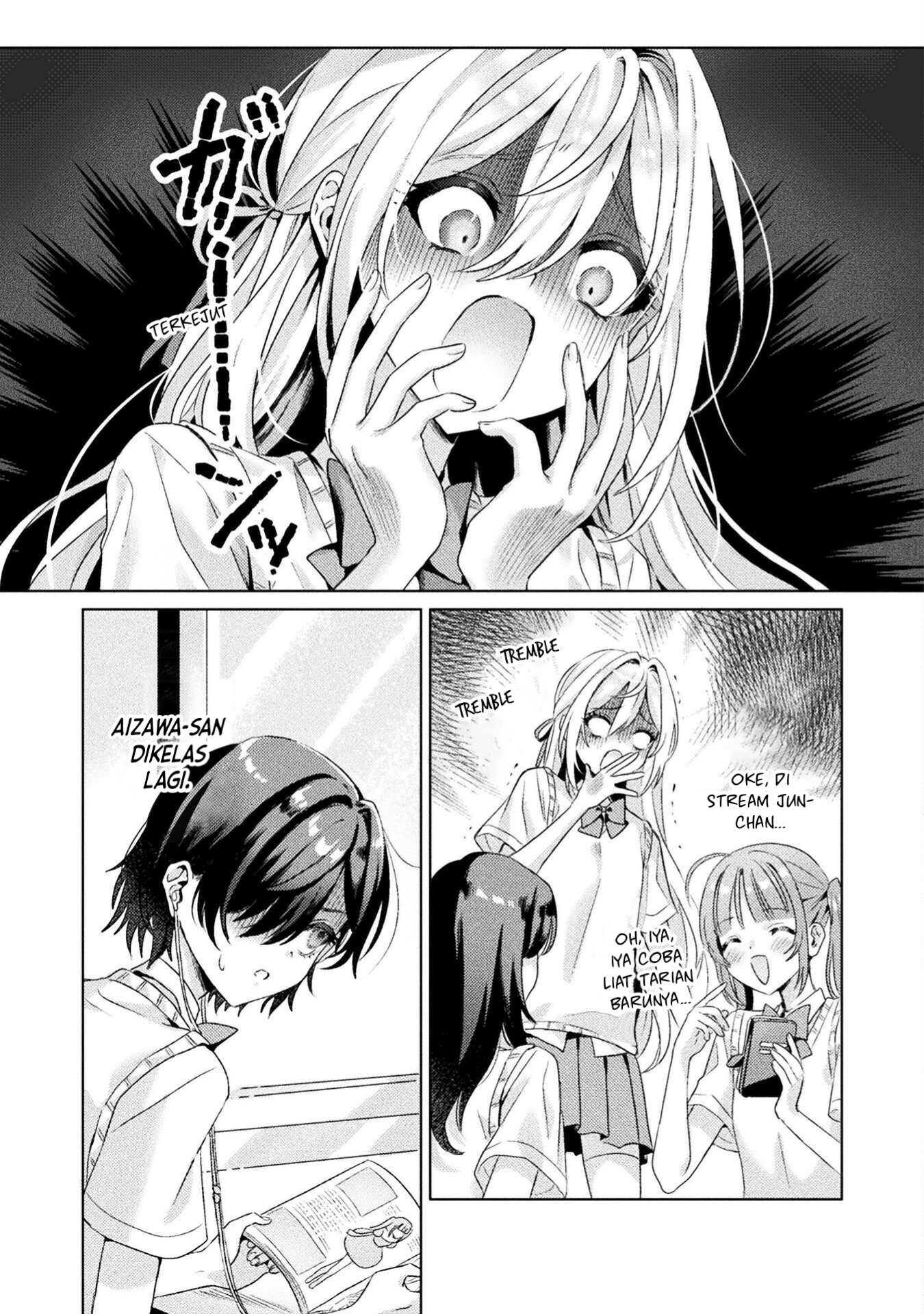 Mietemasu yo! Aizawa-san Chapter 4 - halaman 8