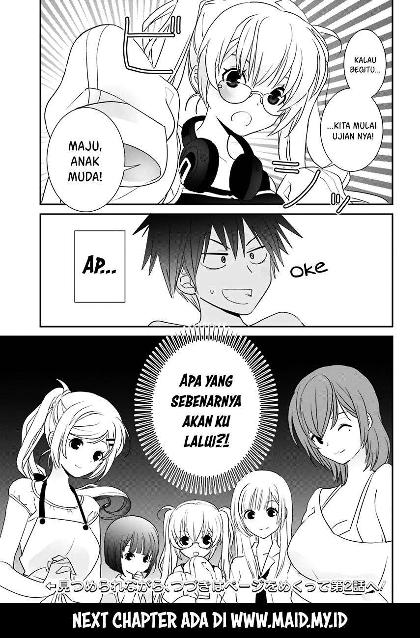 Miharashi-sou no 5-nin no Hanayome Chapter 1.2 - halaman 20