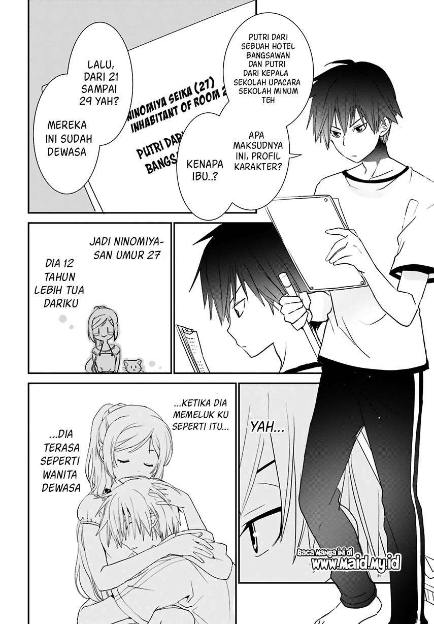 Miharashi-sou no 5-nin no Hanayome Chapter 2.1 - halaman 6