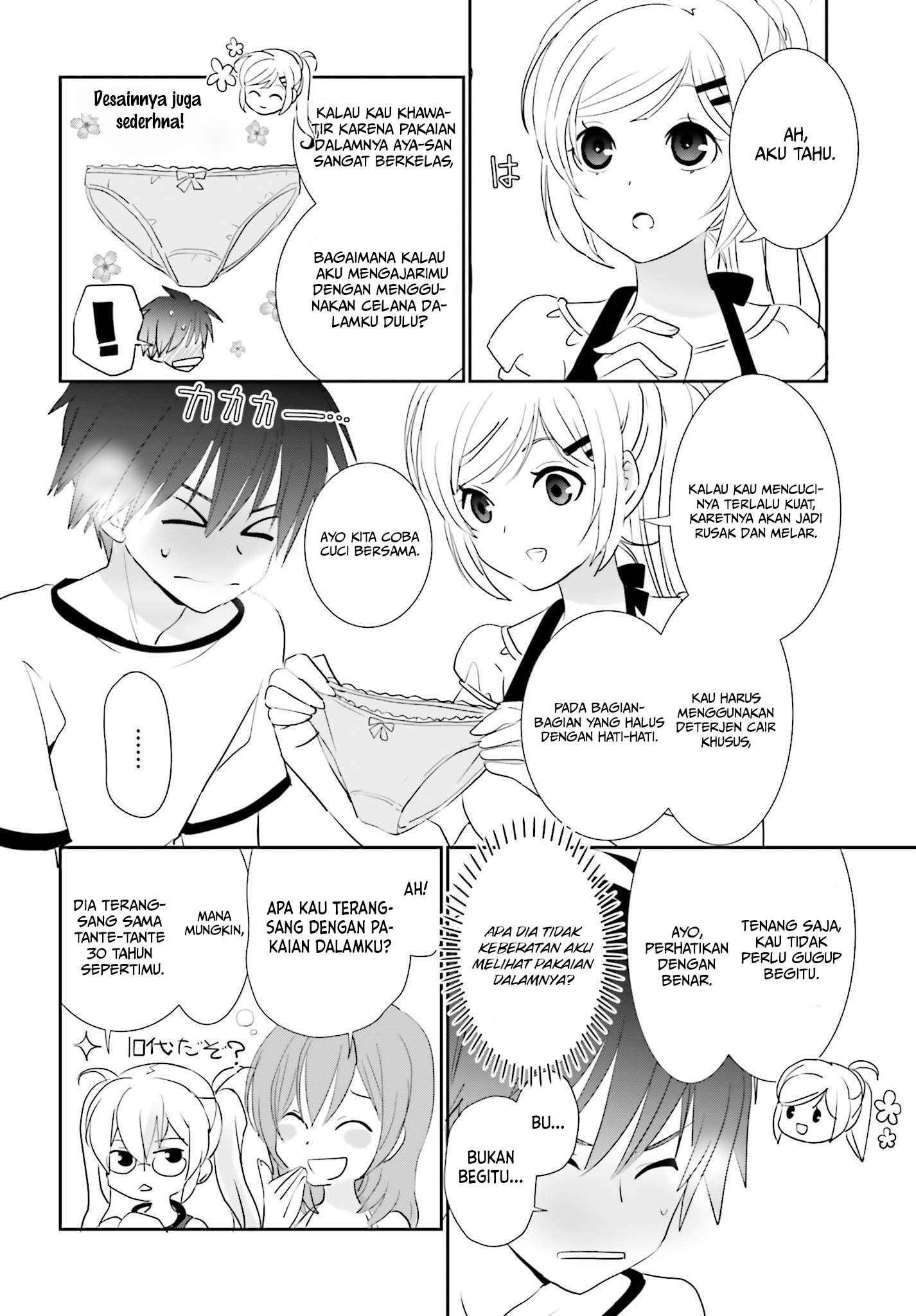 Miharashi-sou no 5-nin no Hanayome Chapter 2.2 - halaman 8