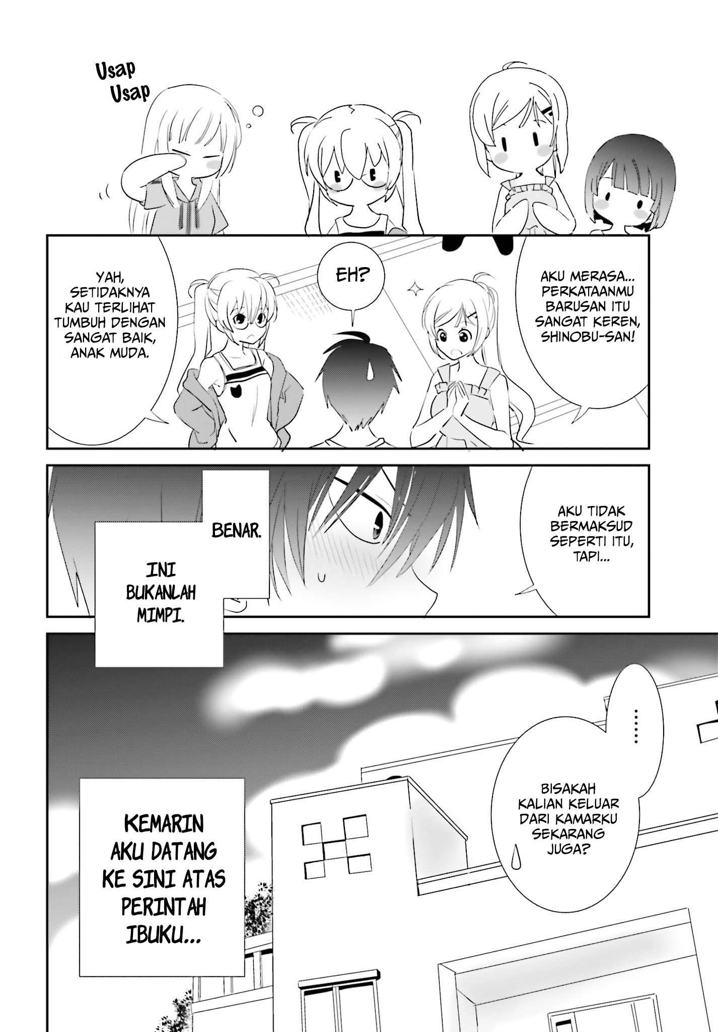 Miharashi-sou no 5-nin no Hanayome Chapter 3.1 - halaman 10