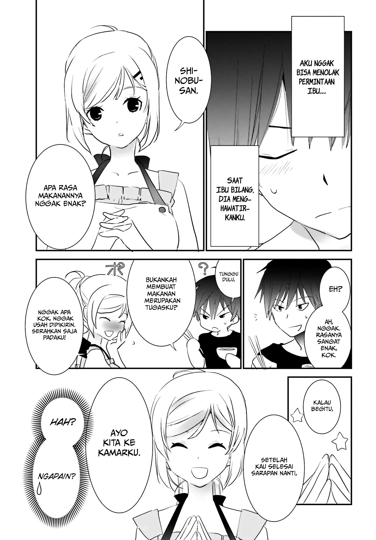 Miharashi-sou no 5-nin no Hanayome Chapter 3.2 - halaman 4