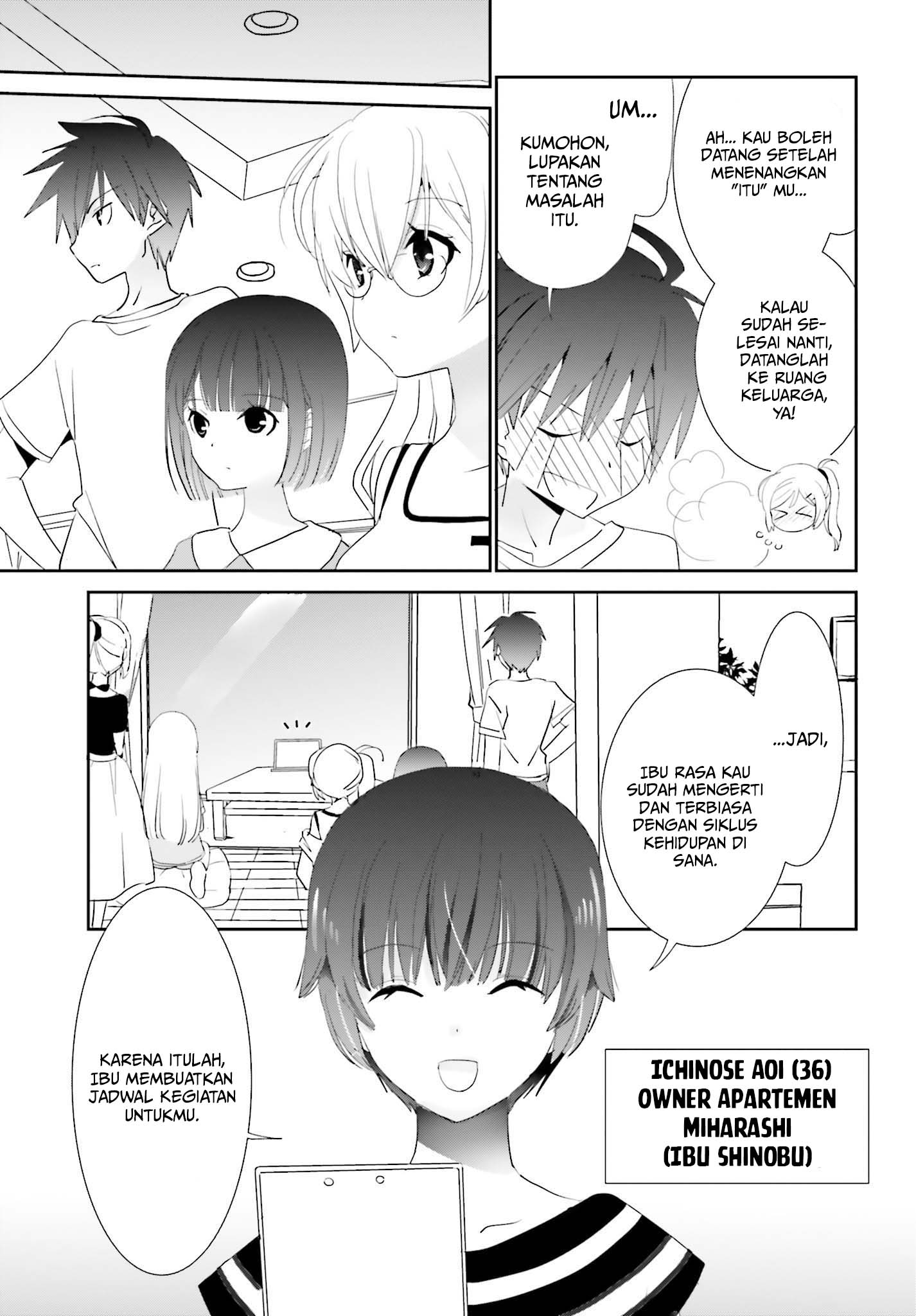 Miharashi-sou no 5-nin no Hanayome Chapter 4.1 - halaman 7