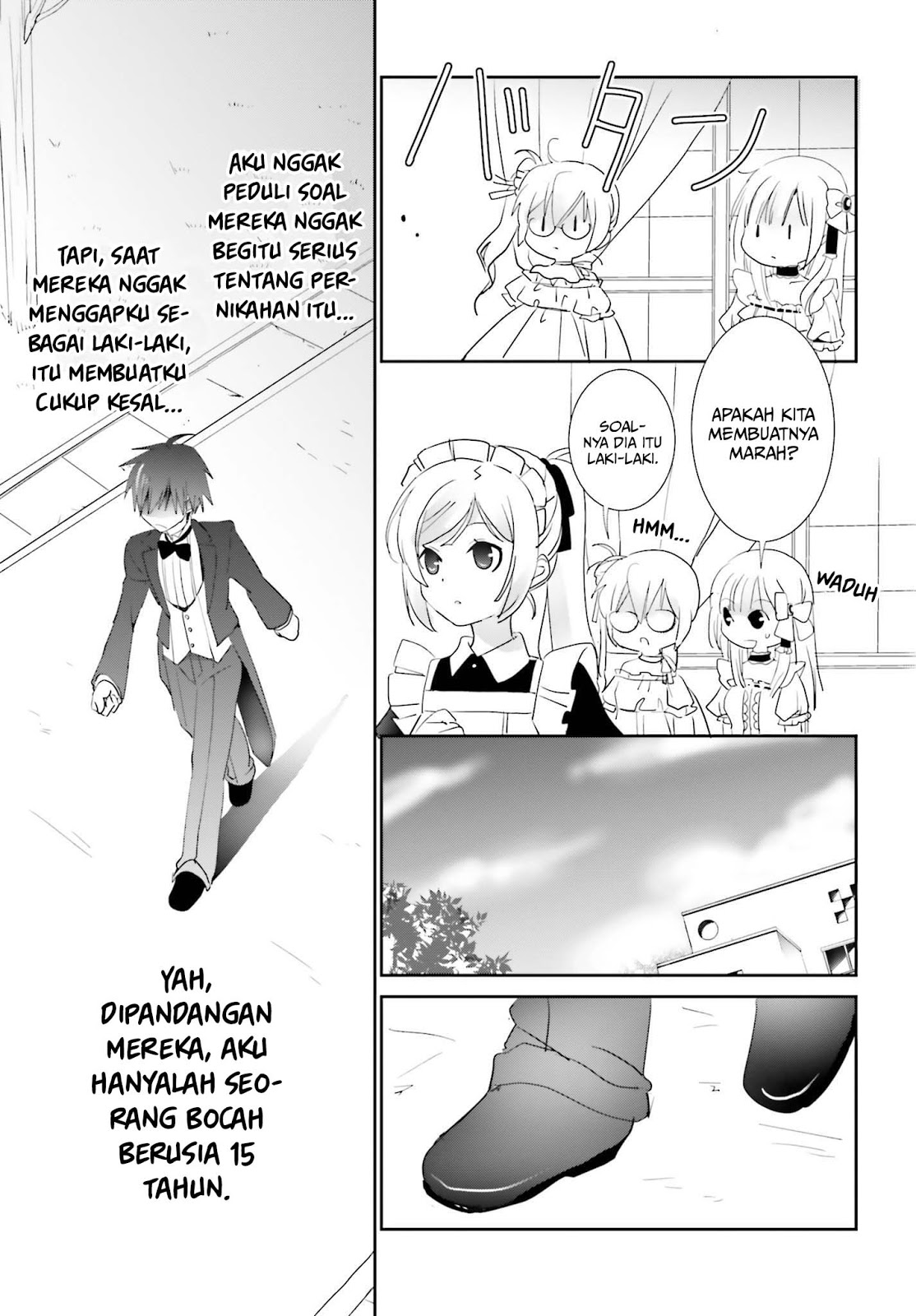Miharashi-sou no 5-nin no Hanayome Chapter 4.2 - halaman 13