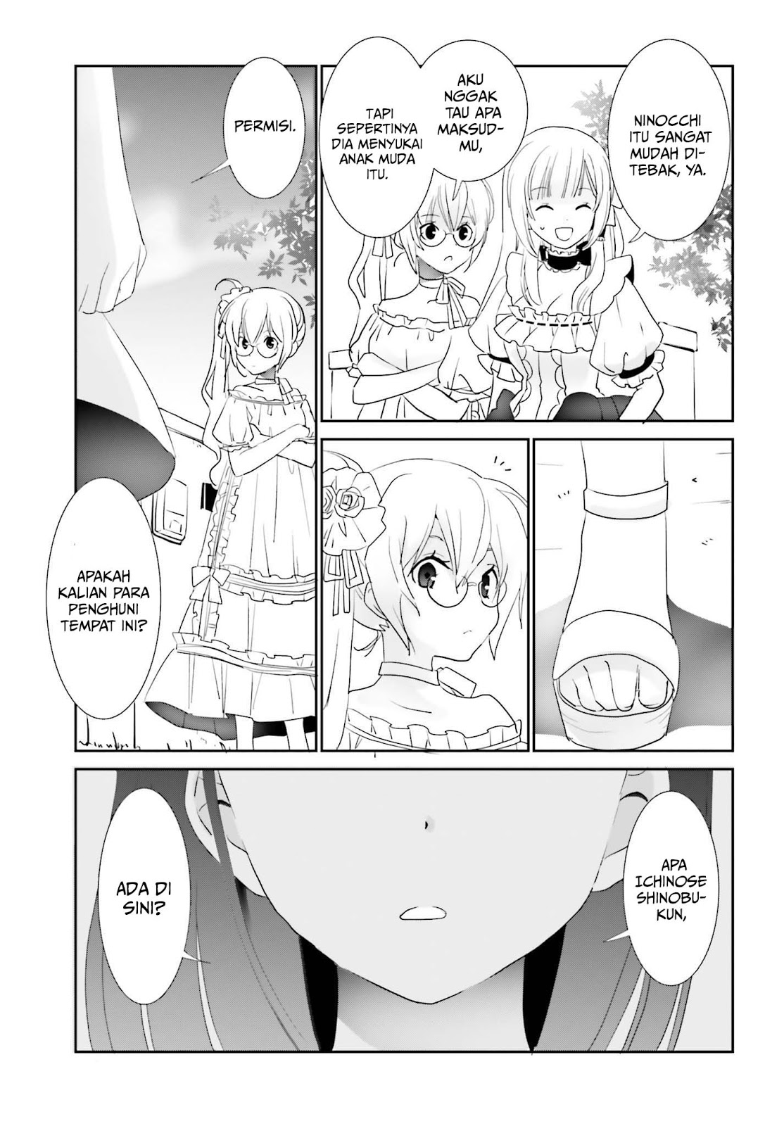 Miharashi-sou no 5-nin no Hanayome Chapter 4.2 - halaman 17