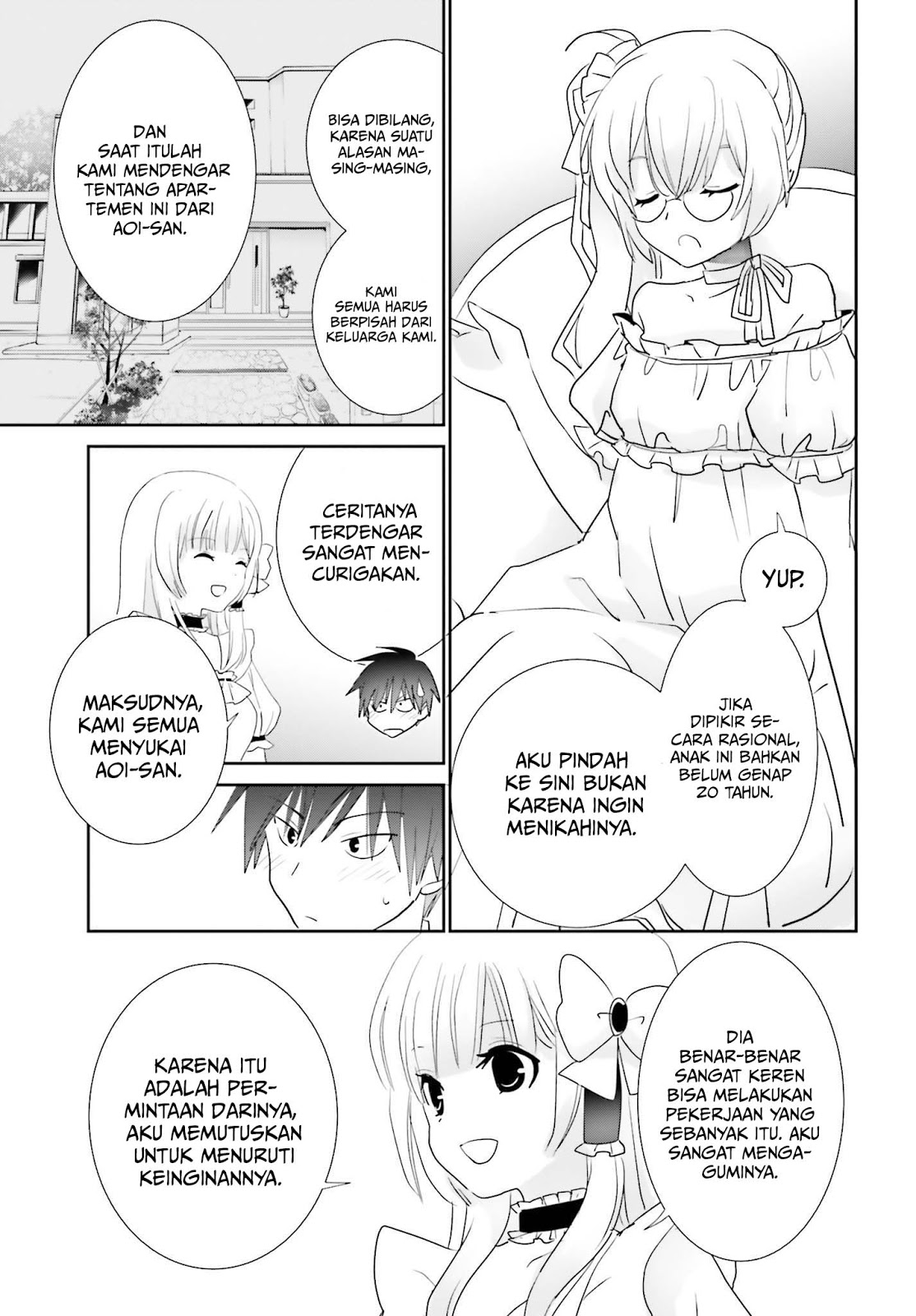 Miharashi-sou no 5-nin no Hanayome Chapter 4.2 - halaman 7